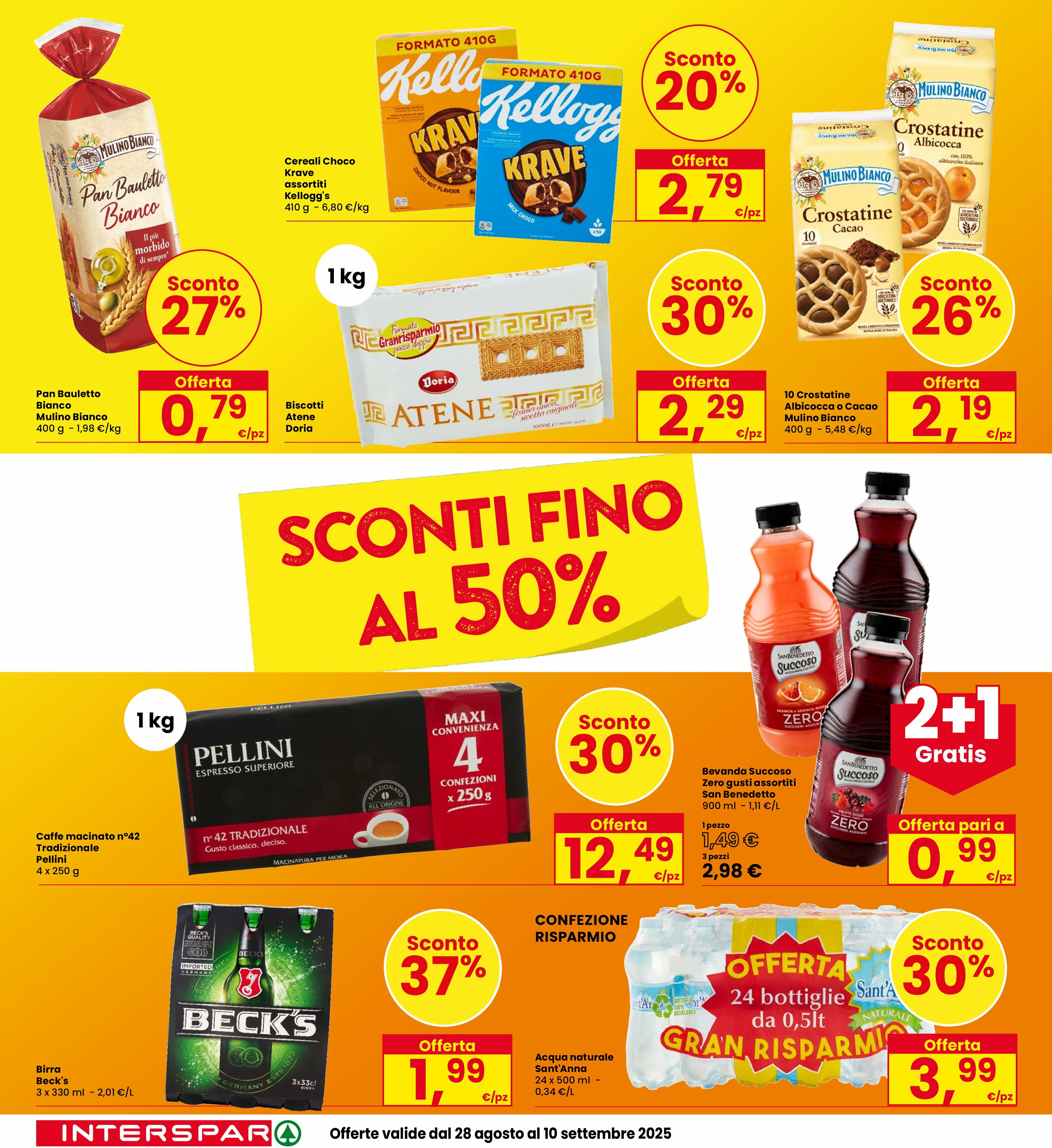 interspar - Volantino INTERSPAR valido dal 28/08 al 10/09 - page: 4