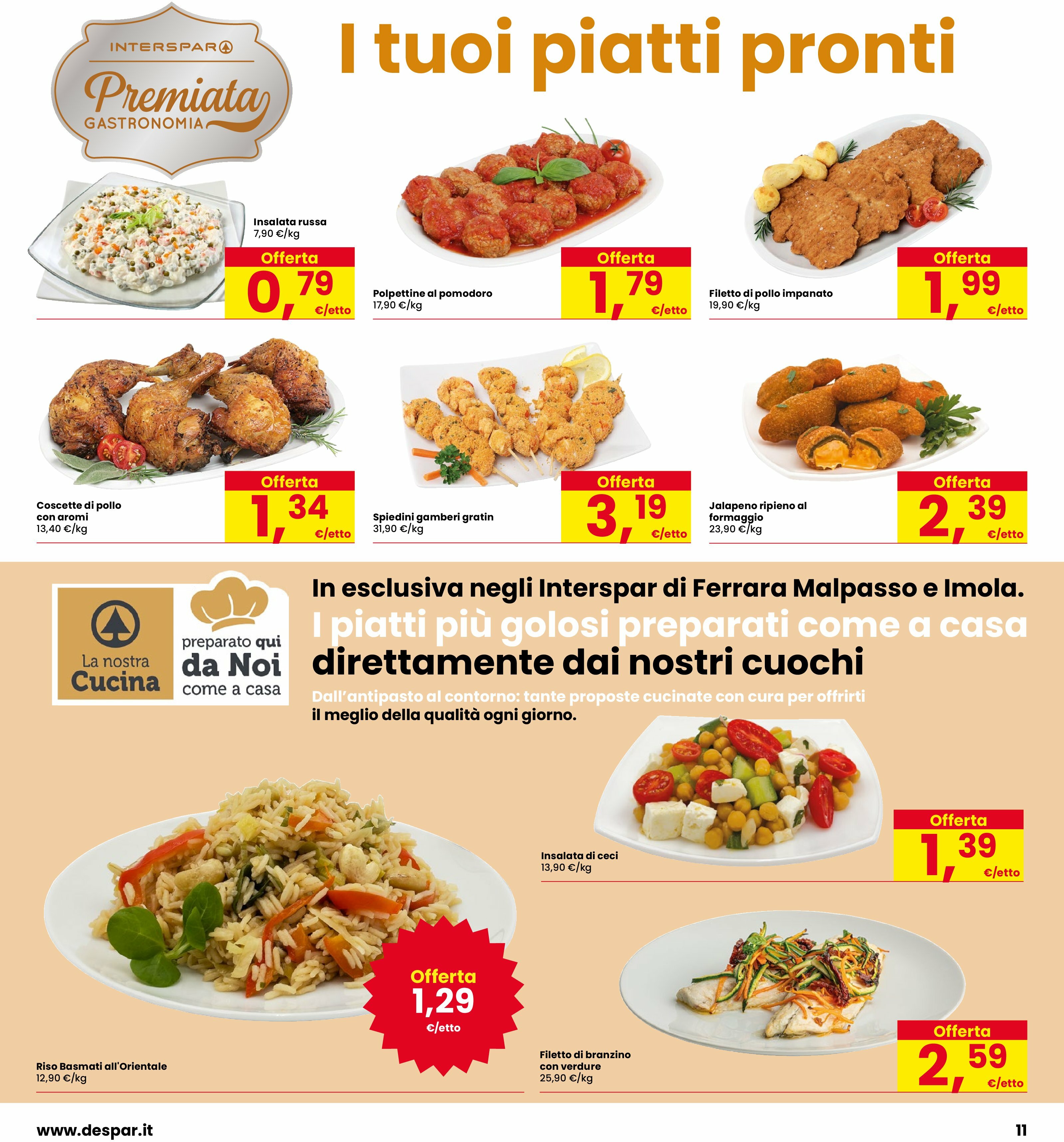 interspar - Volantino INTERSPAR valido dal 28/08 al 10/09 - page: 11