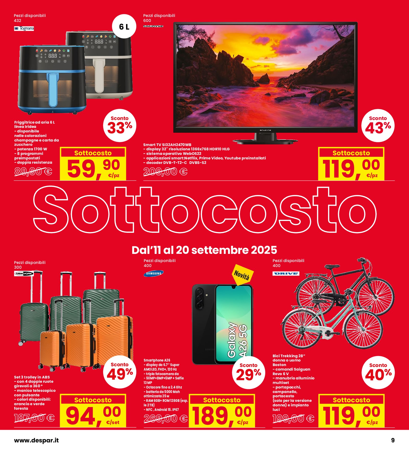 interspar - Volantino INTERSPAR valido dal 11/09 al 21/09 - page: 9