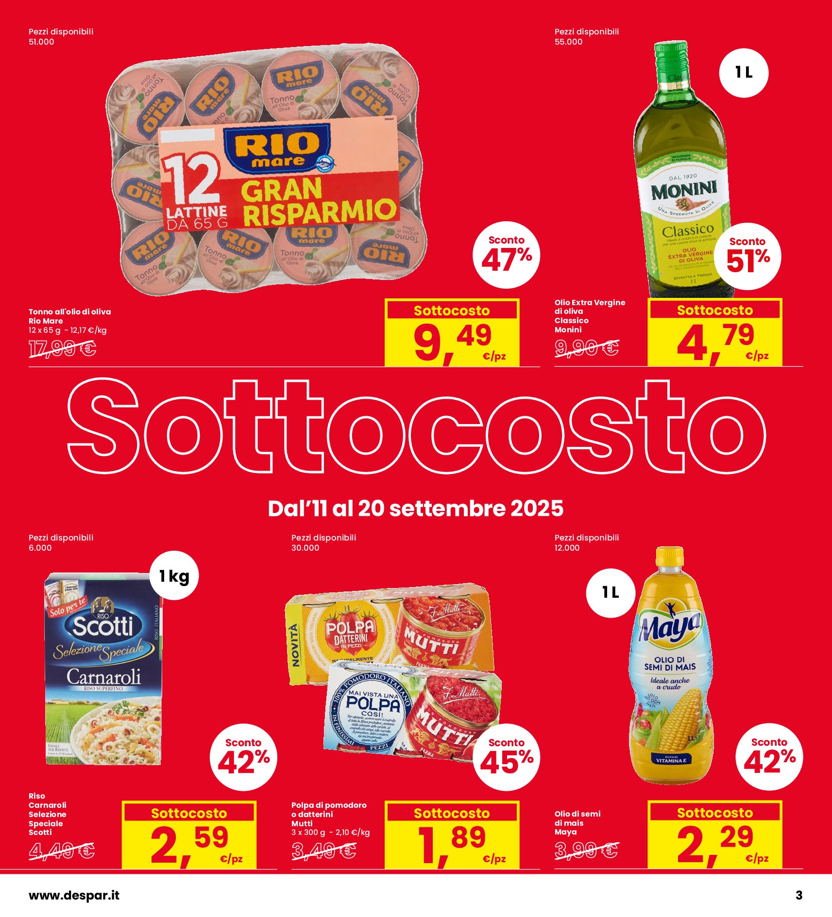 interspar - Volantino INTERSPAR valido dal 11/09 al 21/09 - page: 3