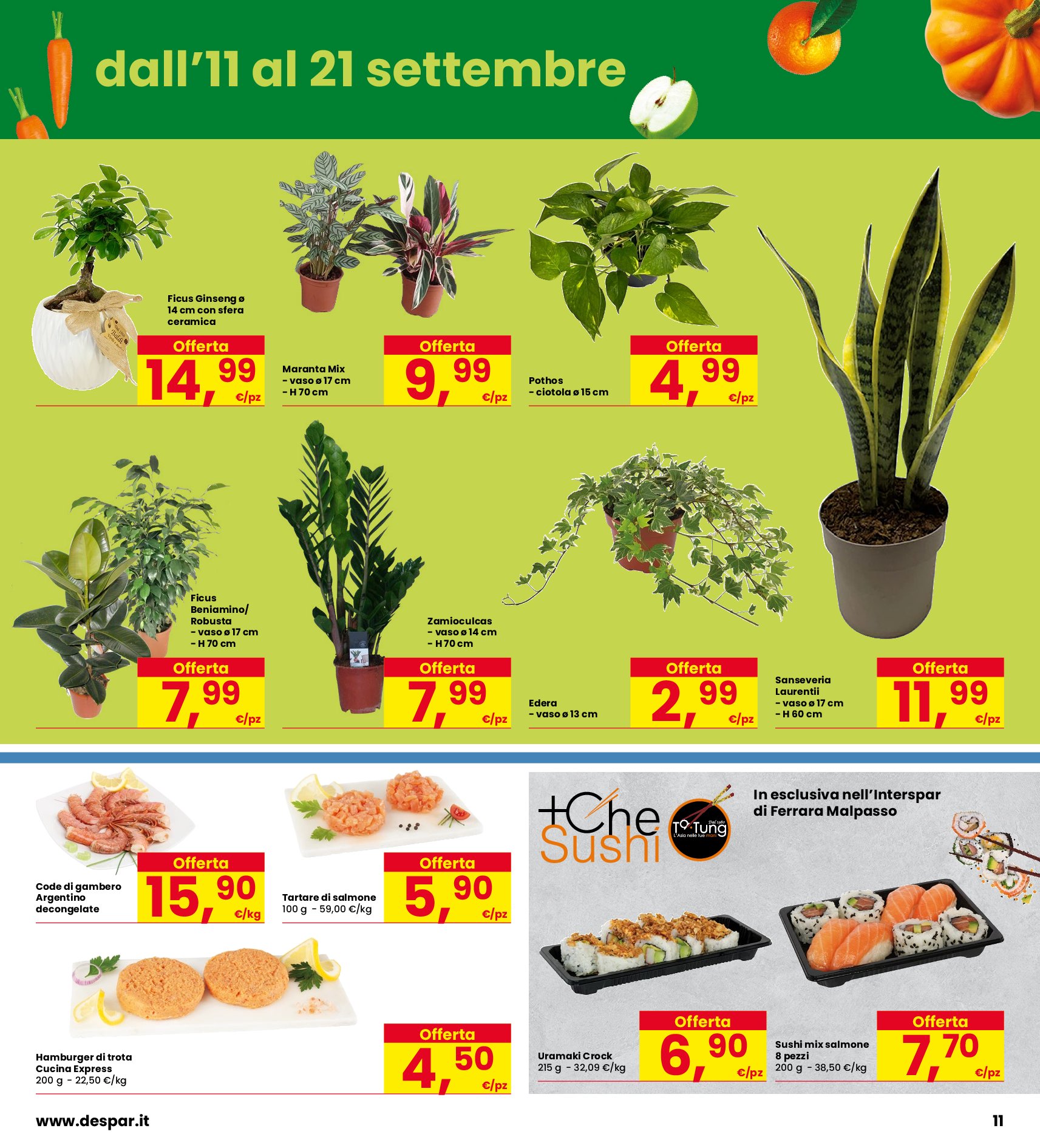 interspar - Volantino INTERSPAR valido dal 11/09 al 21/09 - page: 11