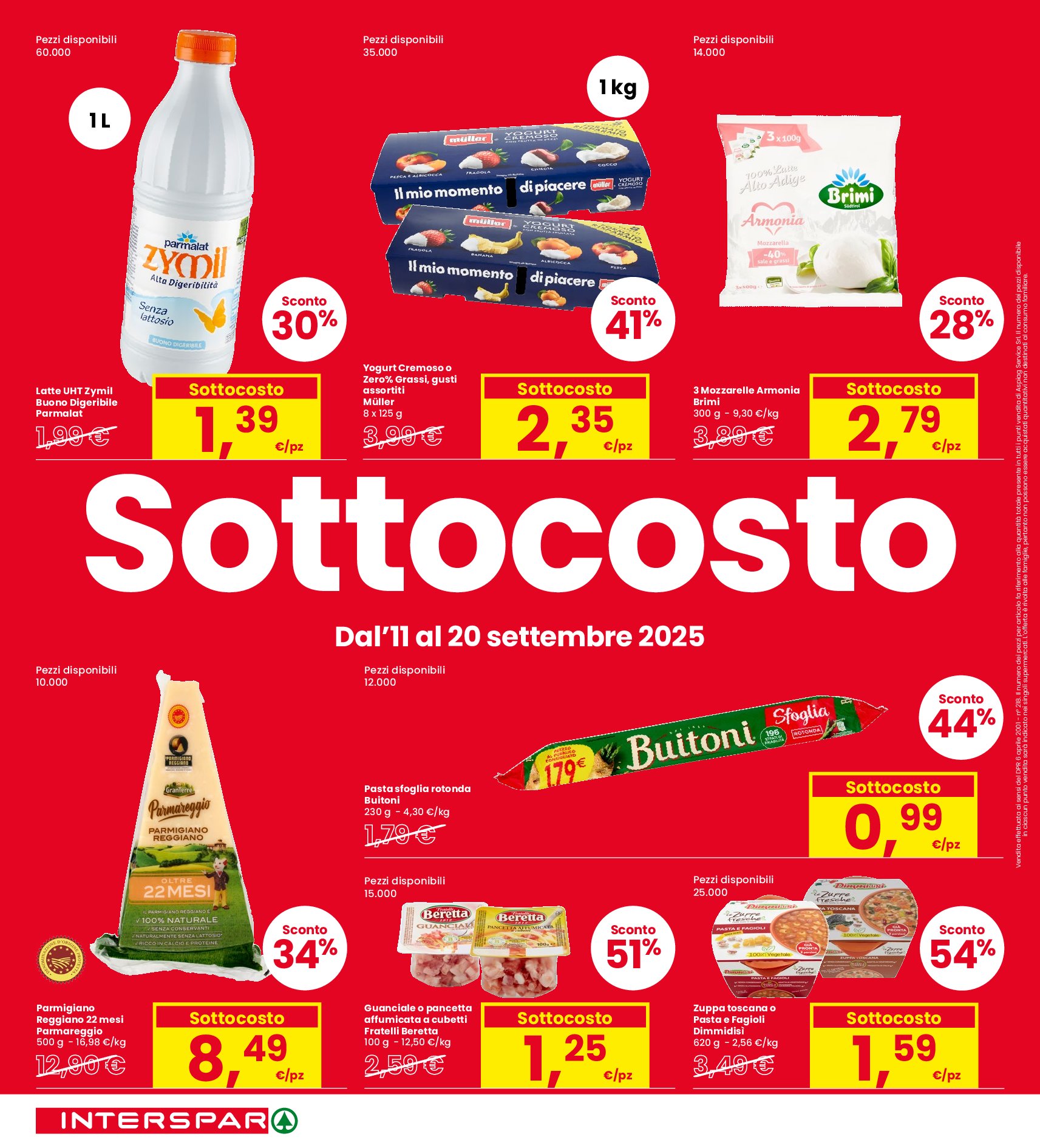interspar - Volantino INTERSPAR valido dal 11/09 al 21/09 - page: 4