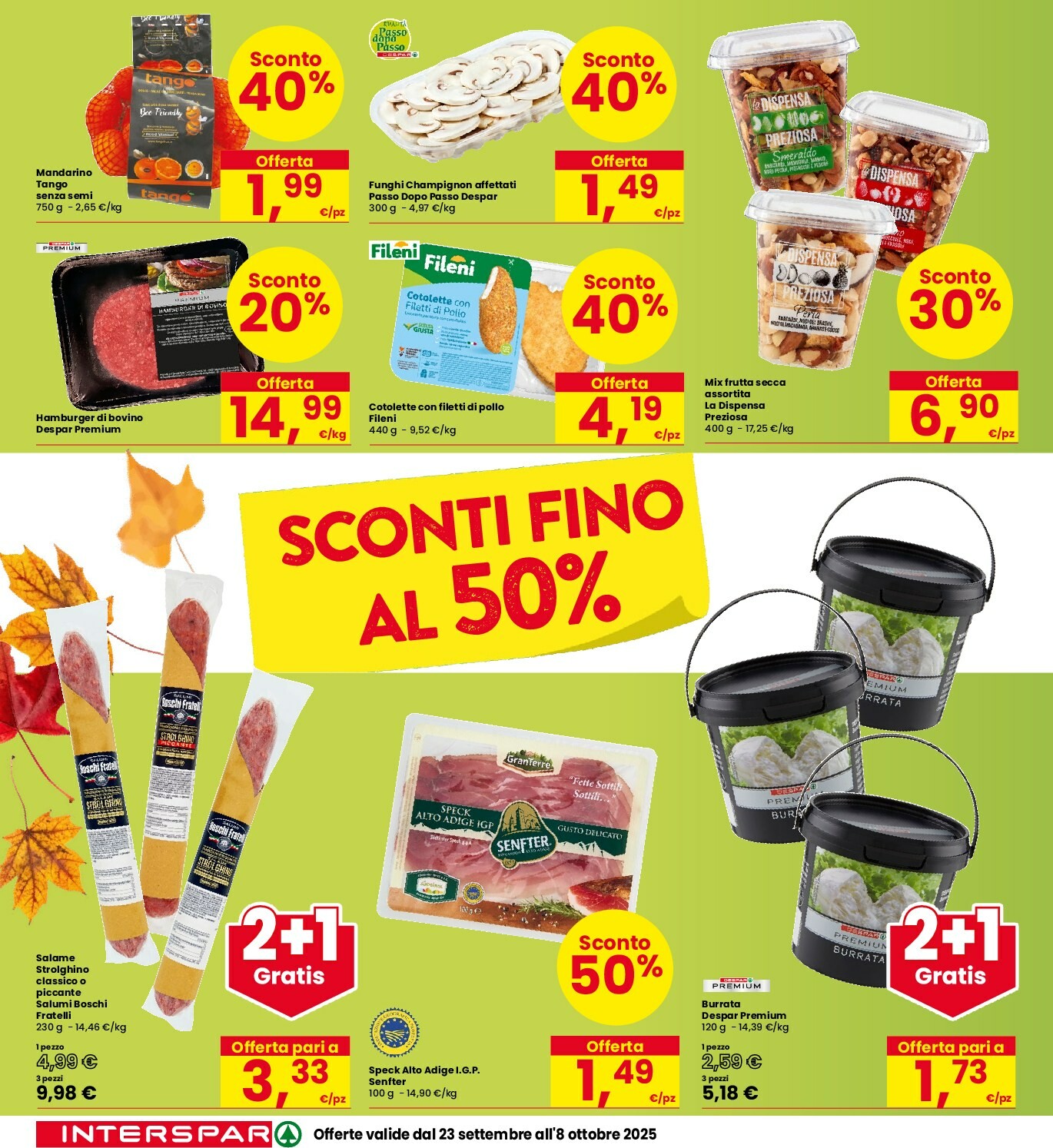 interspar - Volantino INTERSPAR valido dal 23/09 al 08/10 - page: 2