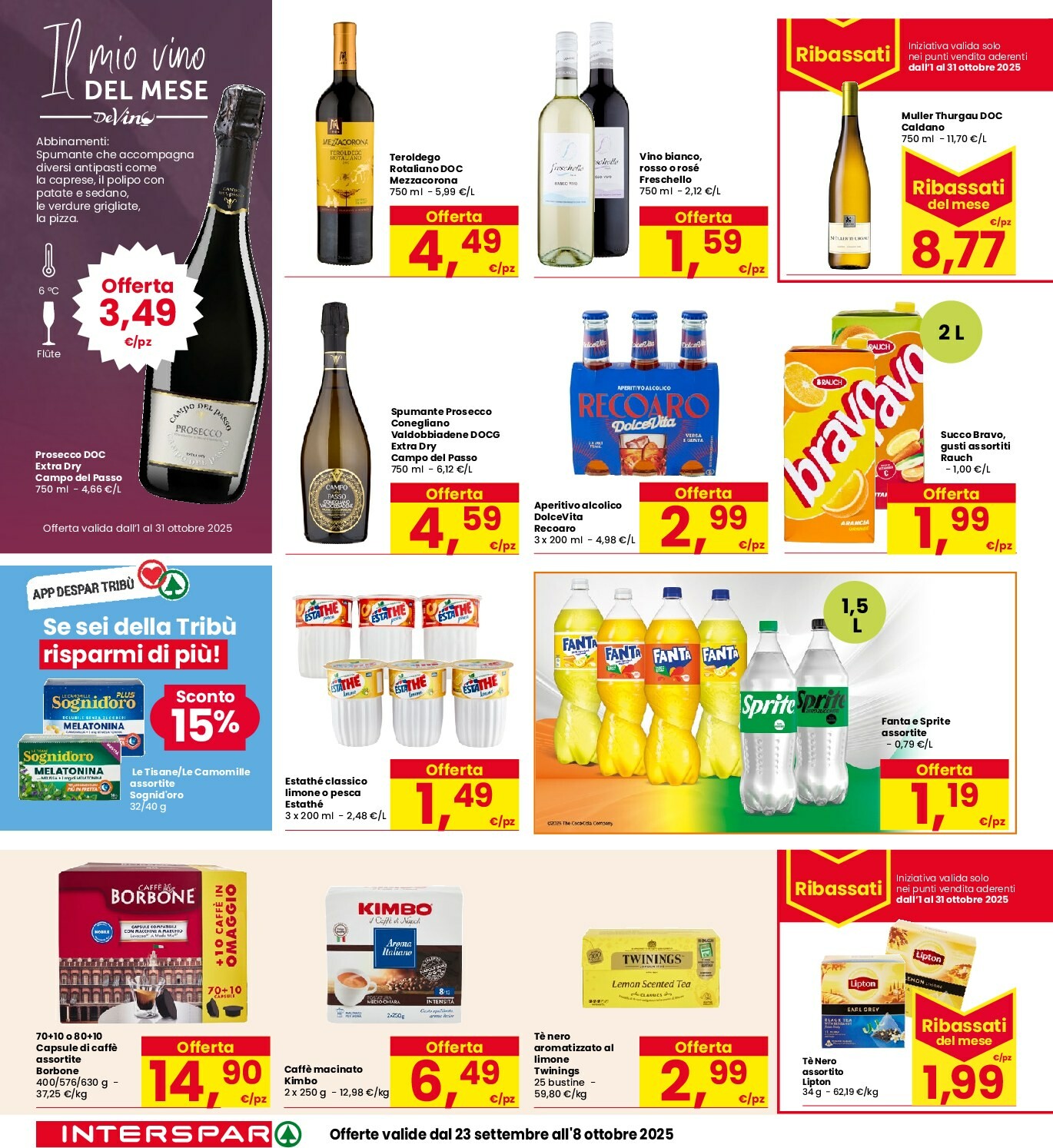 interspar - Volantino INTERSPAR valido dal 23/09 al 08/10 - page: 18