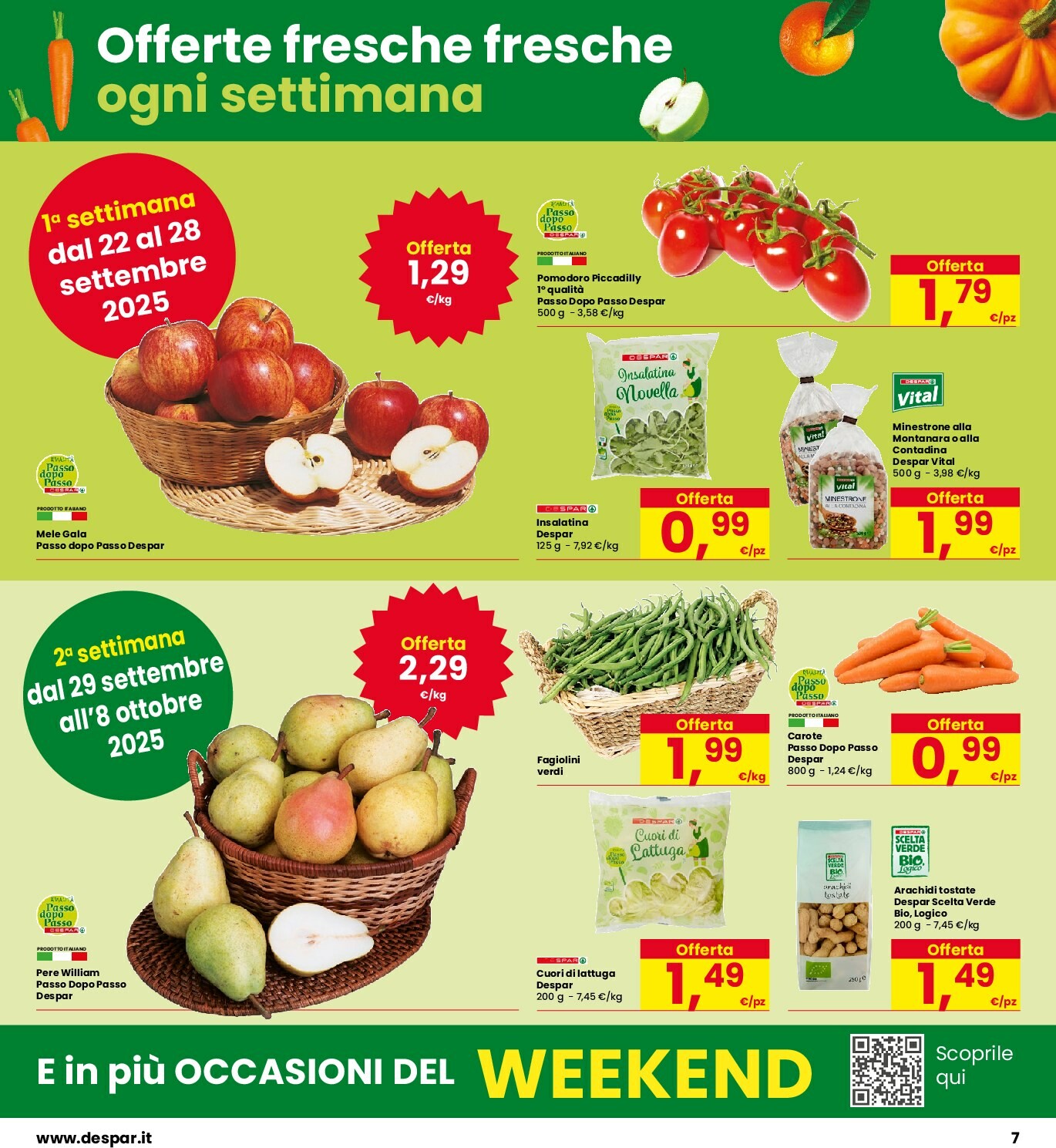 interspar - Volantino INTERSPAR valido dal 23/09 al 08/10 - page: 7