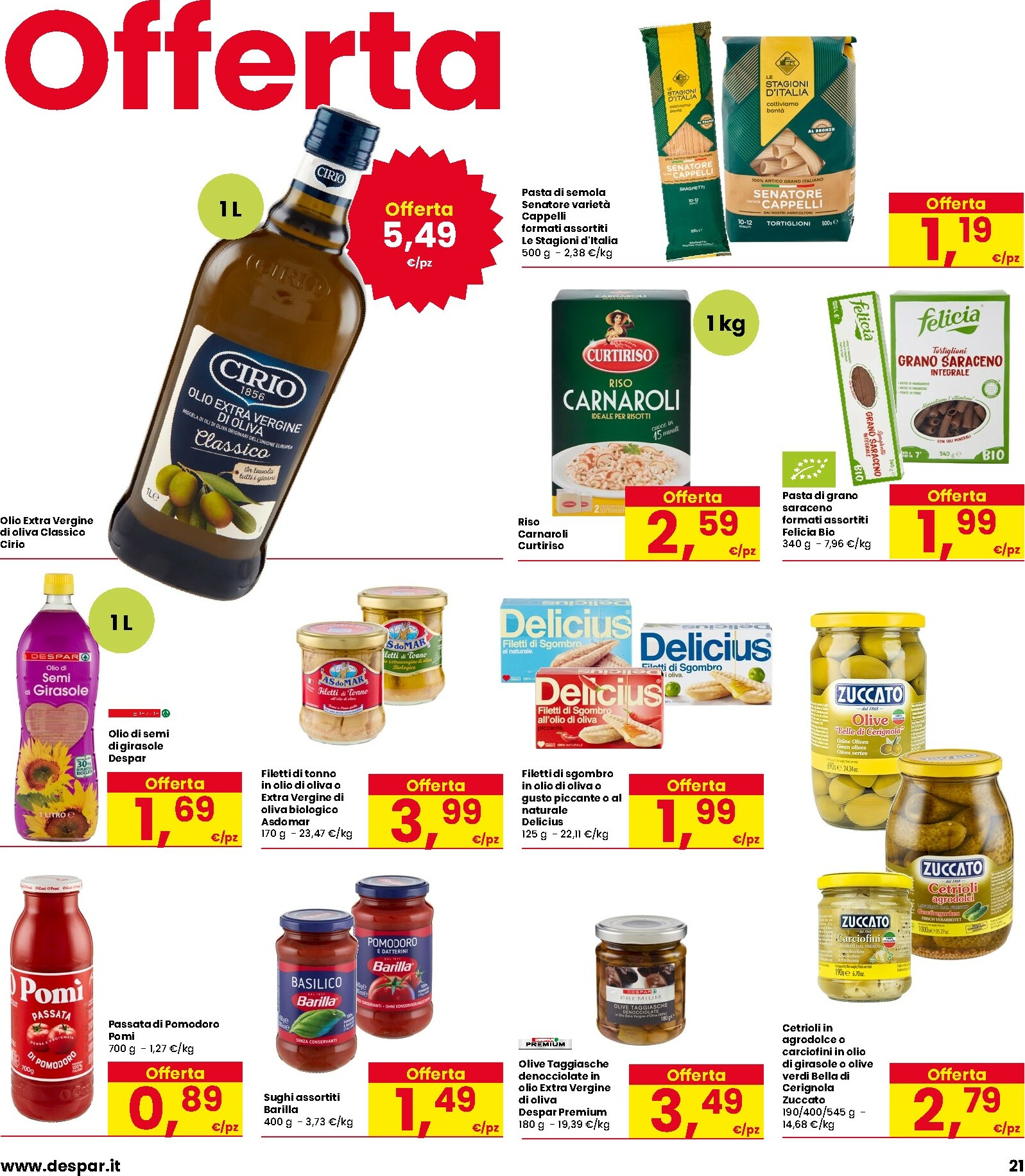 interspar - Volantino INTERSPAR valido dal 09/10 al 22/10 - page: 21