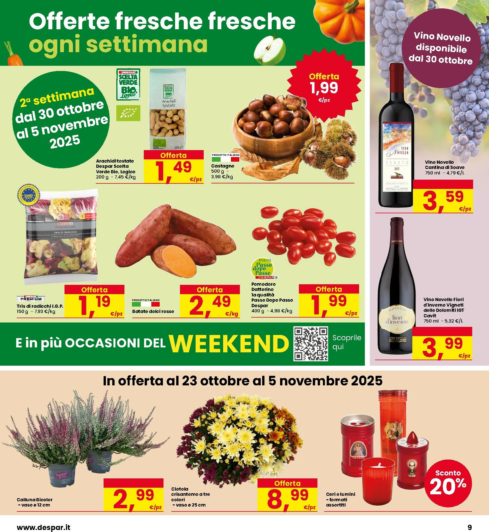 interspar - Volantino INTERSPAR valido dal 23/10 al 05/11 - page: 9