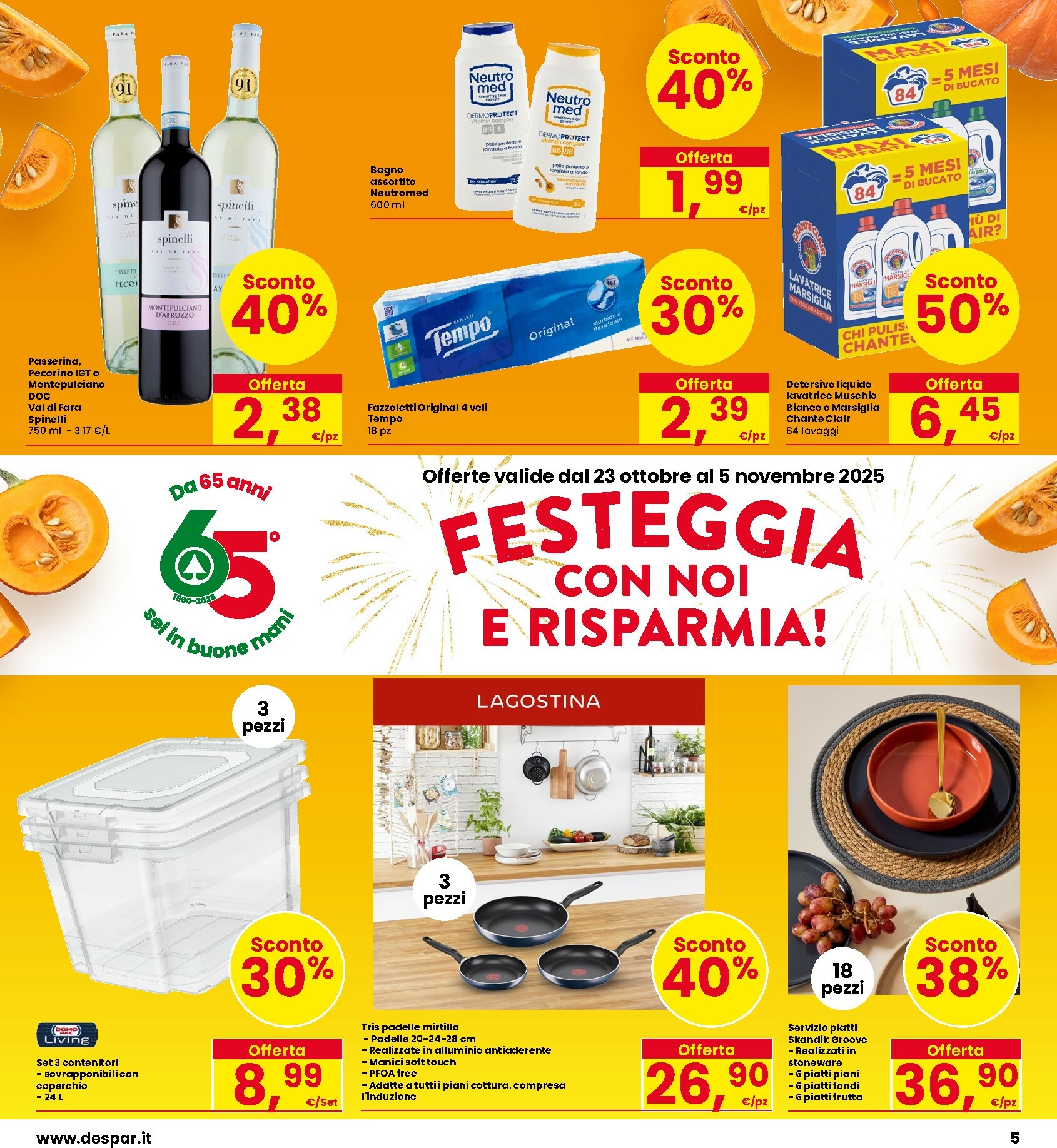 interspar - Volantino INTERSPAR valido dal 23/10 al 05/11 - page: 5