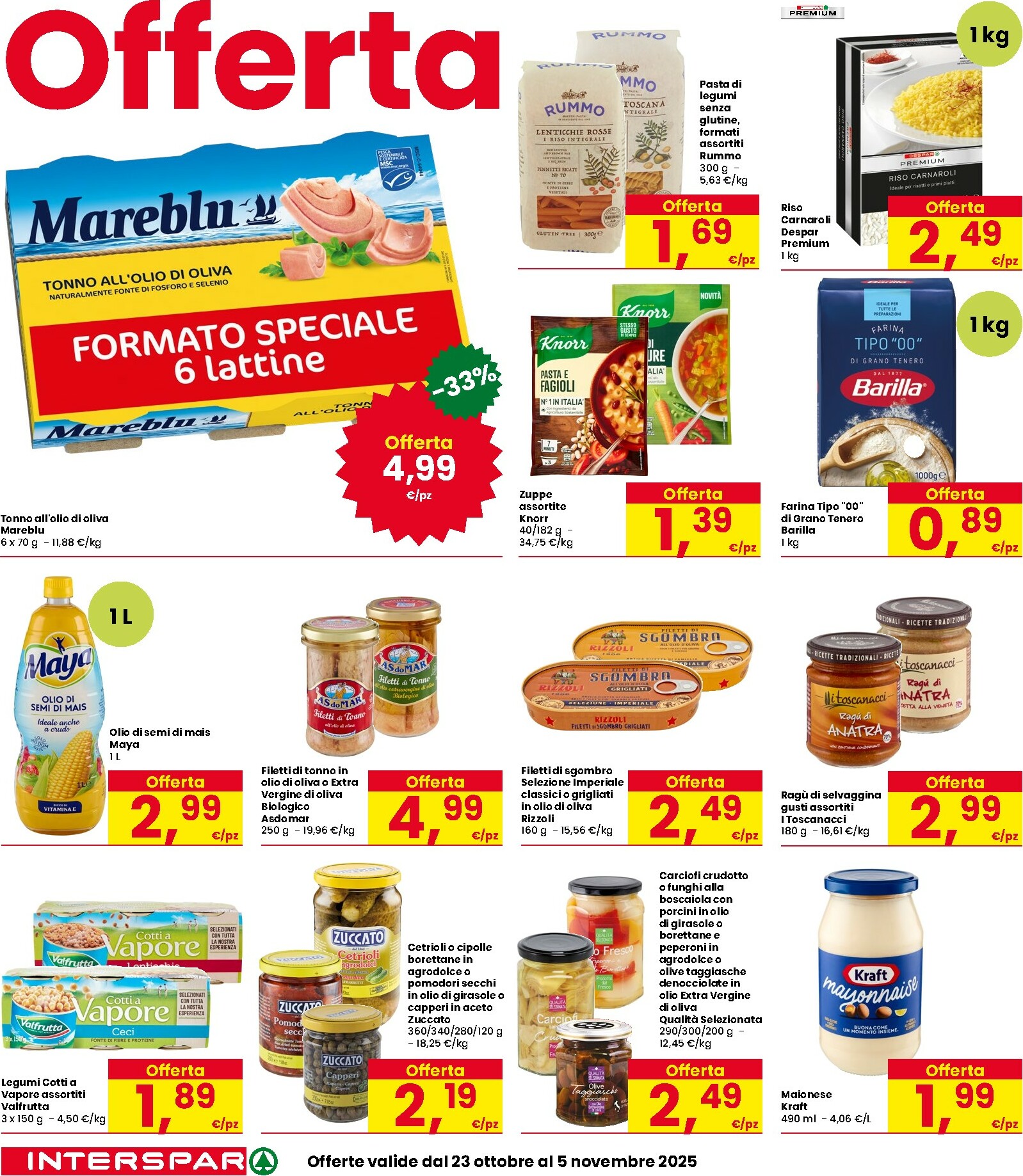 interspar - Volantino INTERSPAR valido dal 23/10 al 05/11 - page: 18