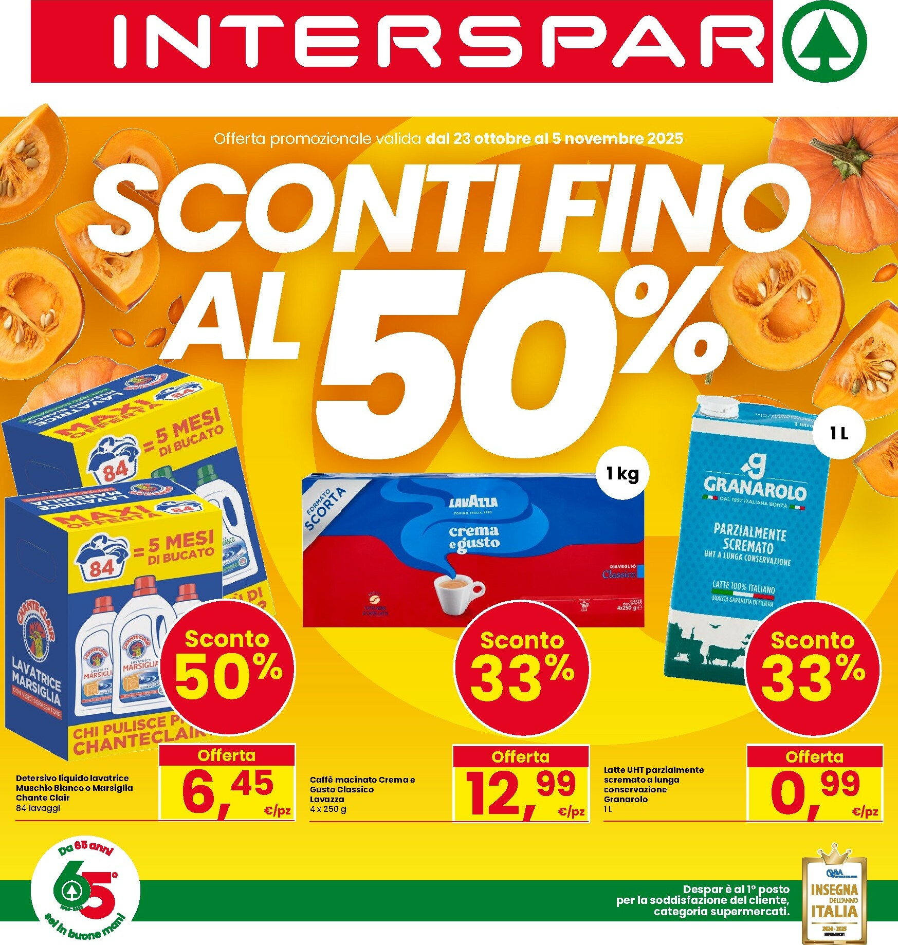 interspar - Volantino INTERSPAR valido dal 23/10 al 05/11