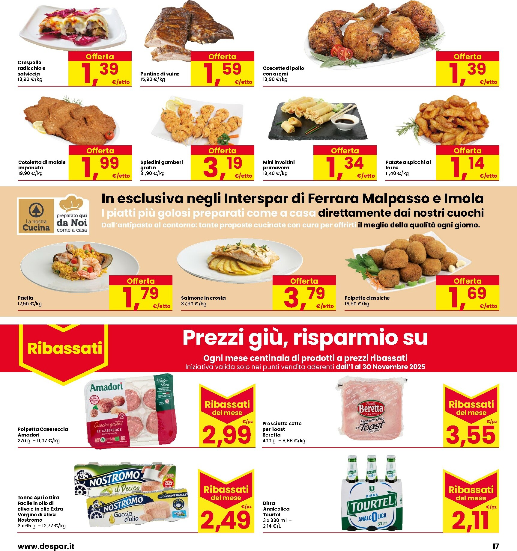 interspar - Volantino INTERSPAR valido dal 06/11 al 19/11 - page: 17