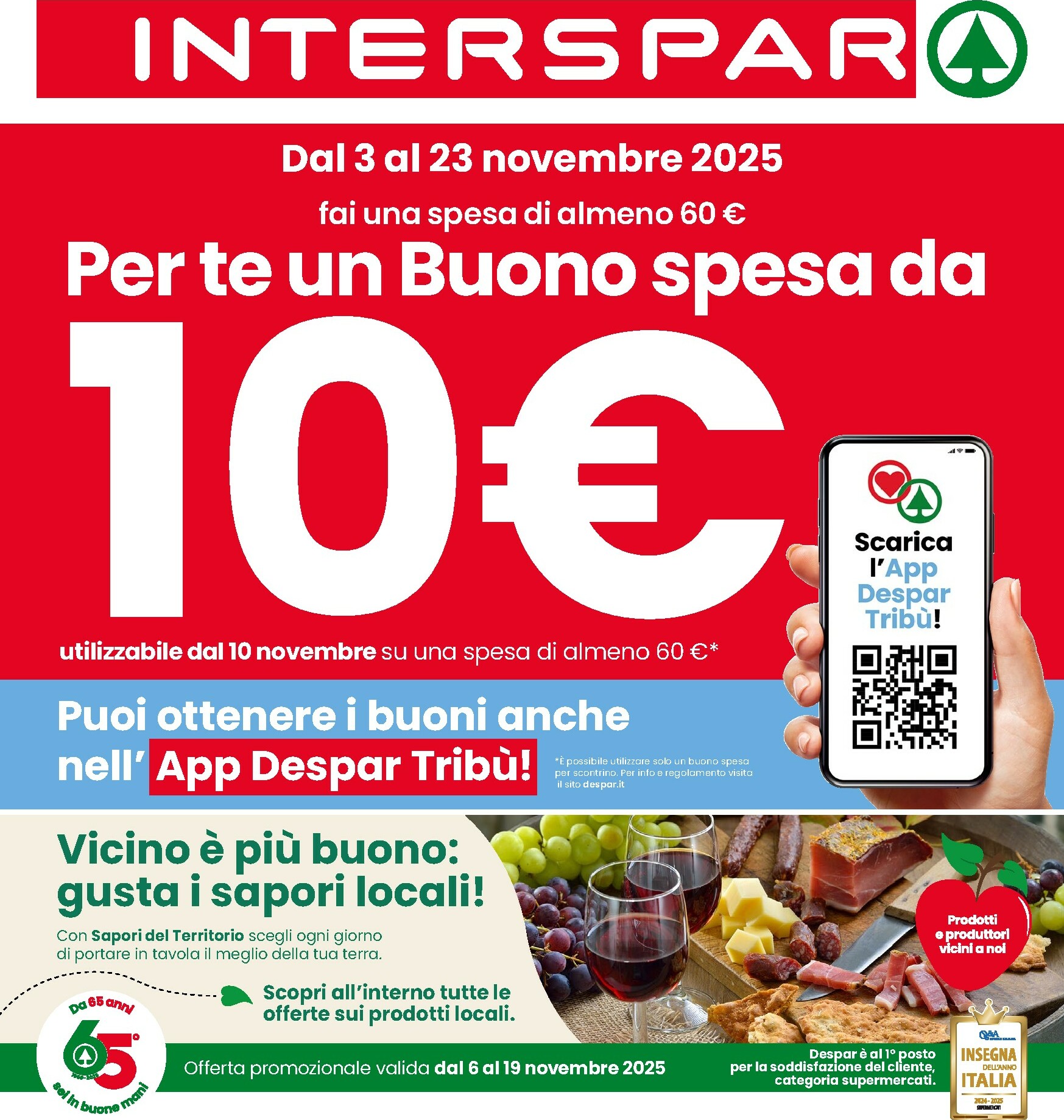 interspar - Volantino INTERSPAR valido dal 06/11 al 19/11