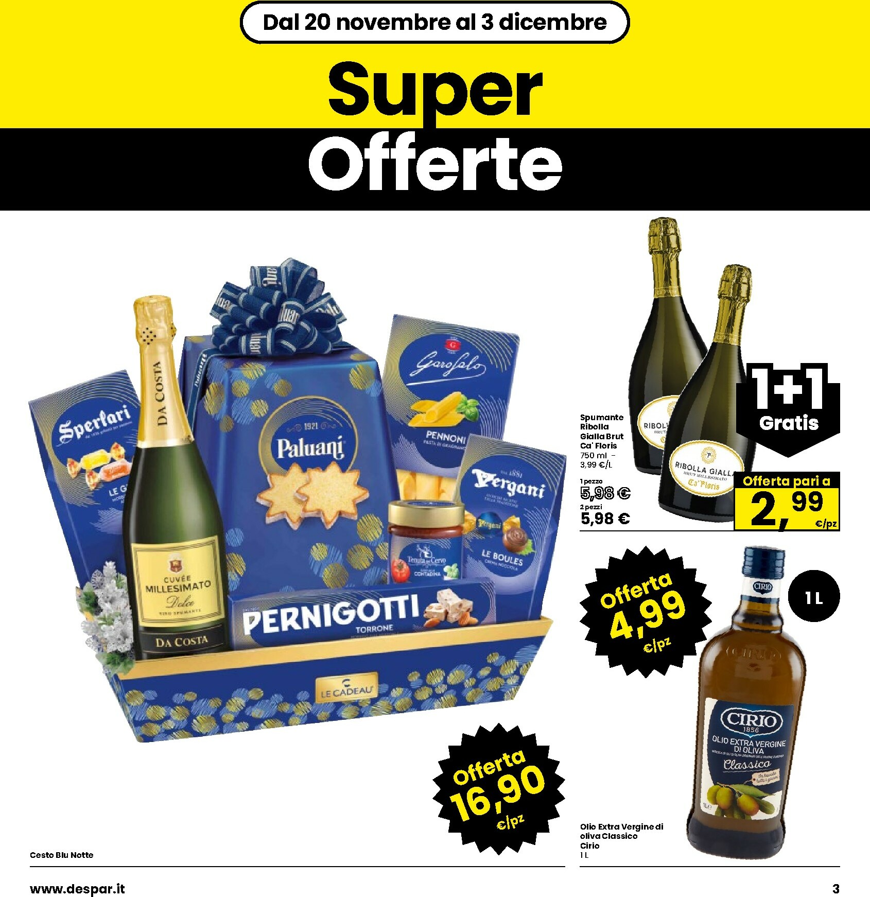 interspar - Volantino INTERSPAR valido dal 20/11 al 04/12 - page: 3