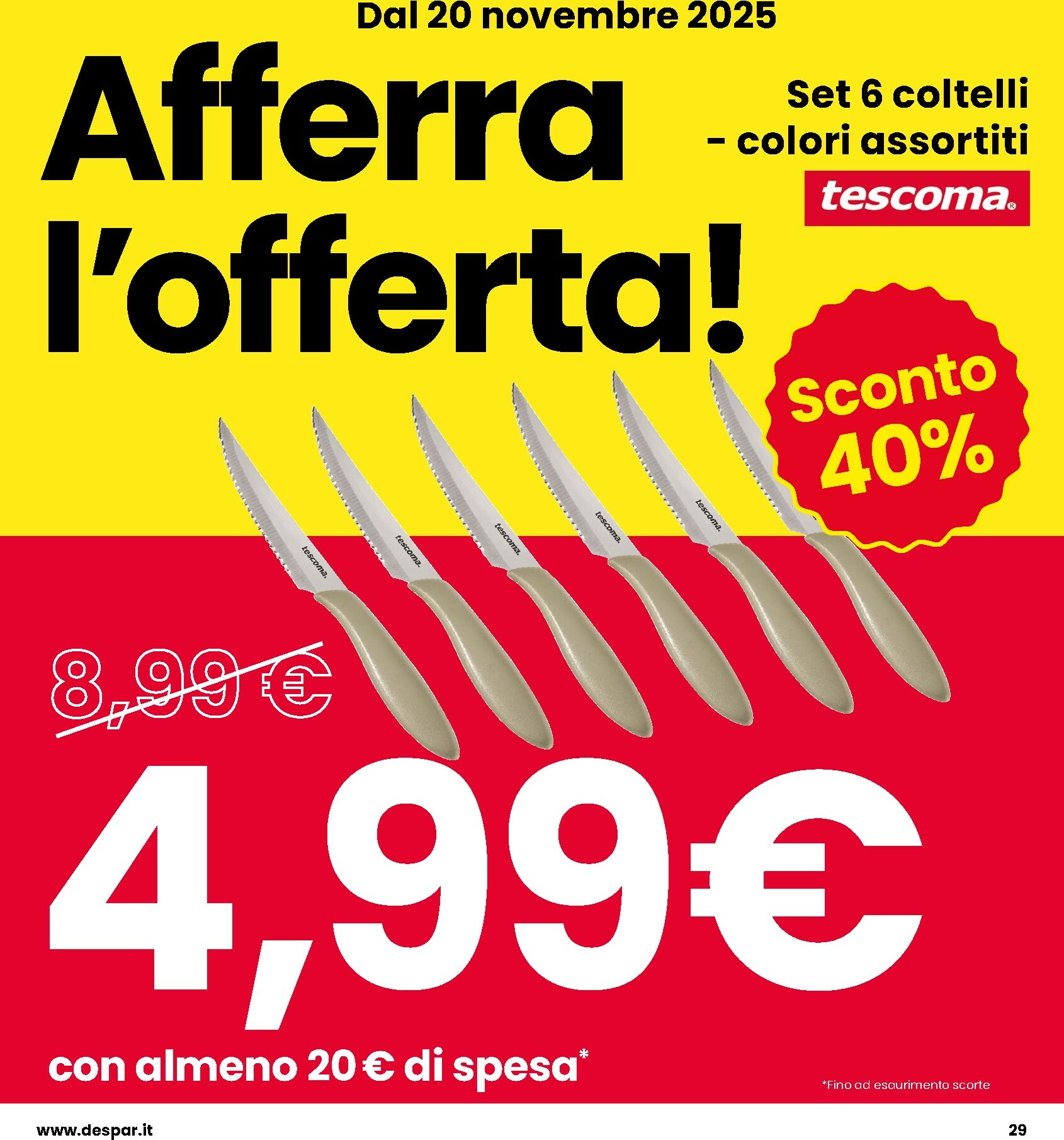 interspar - Volantino INTERSPAR valido dal 20/11 al 04/12 - page: 29