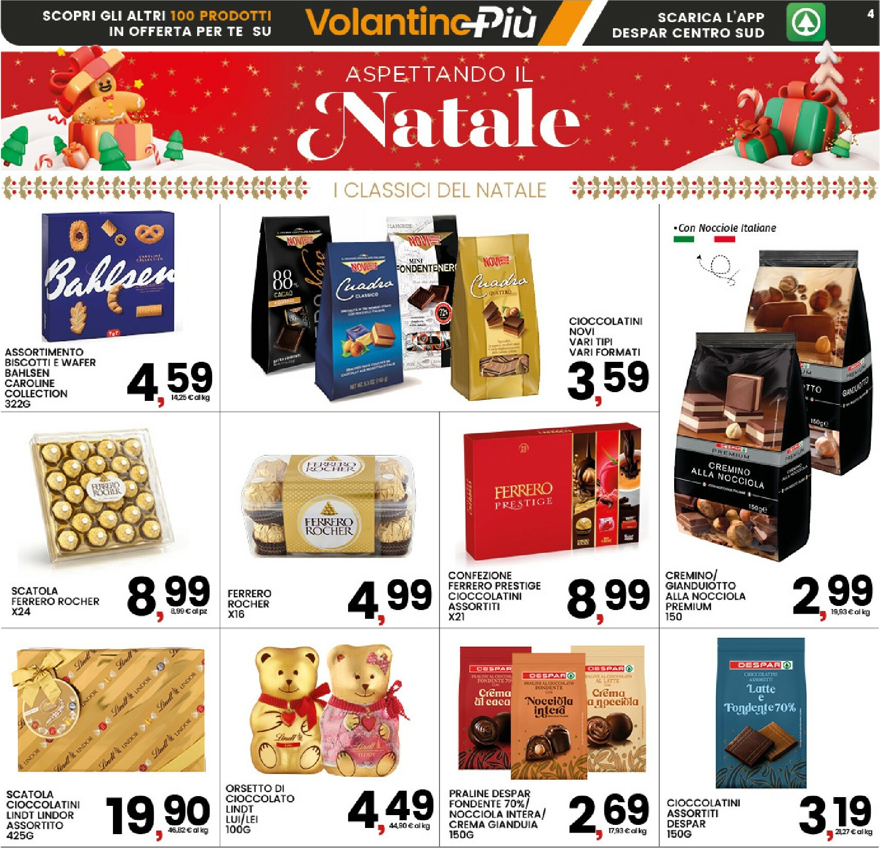 interspar - Volantino INTERSPAR - Natale valido dal 01/12 al 10/12 - page: 4