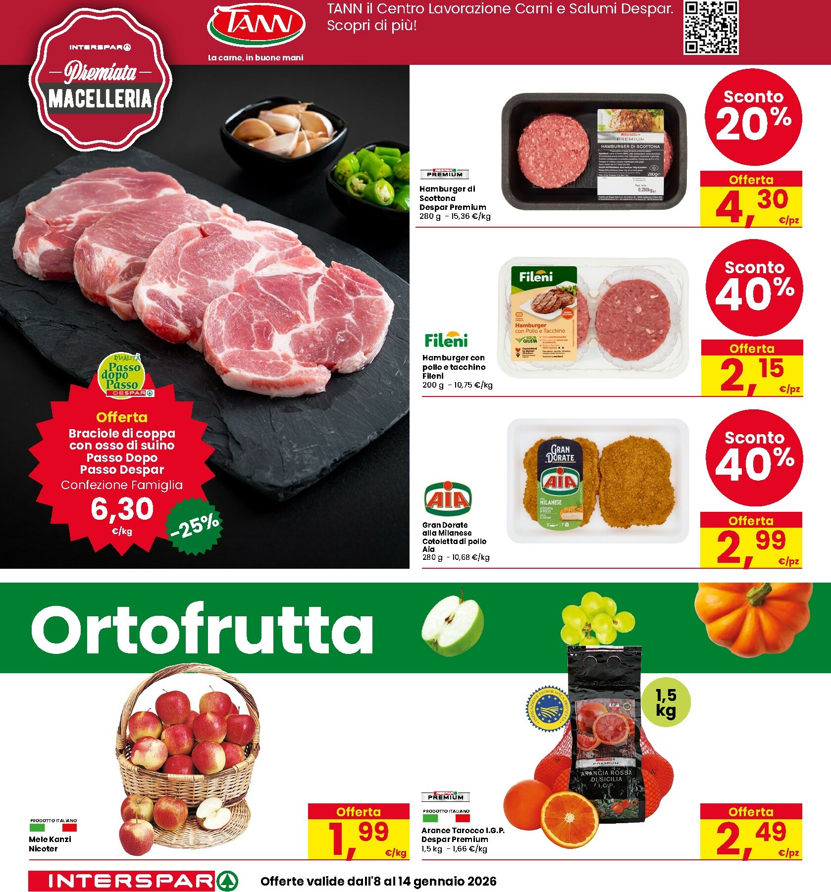 interspar - Volantino INTERSPAR valido dal 08/01 al 14/01 - page: 2