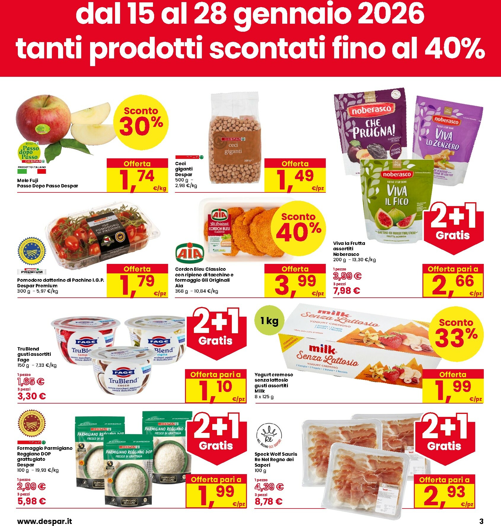 interspar - Volantino INTERSPAR valido dal 15/01 al 28/01 - page: 3