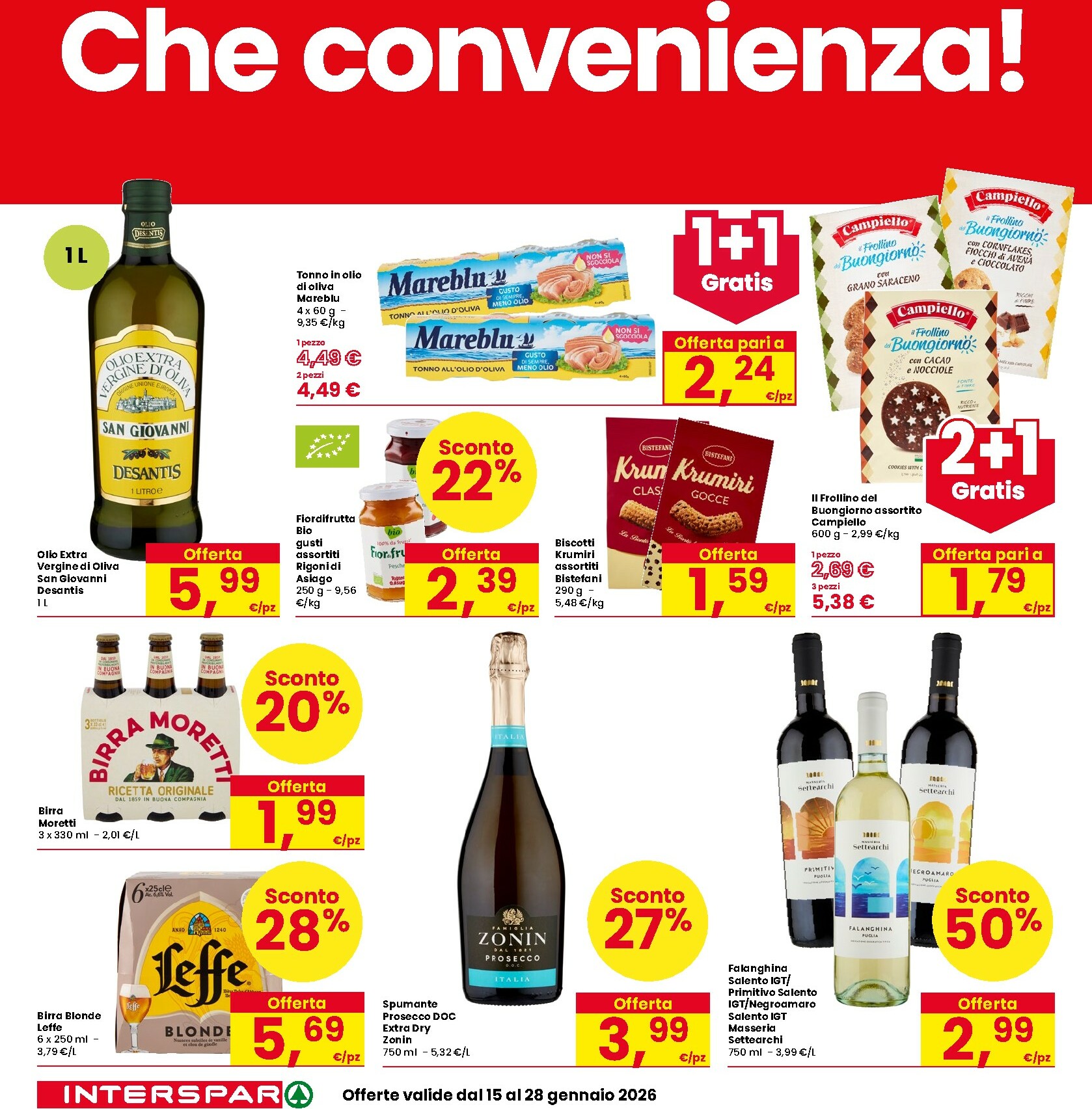 interspar - Volantino INTERSPAR valido dal 15/01 al 28/01 - page: 6