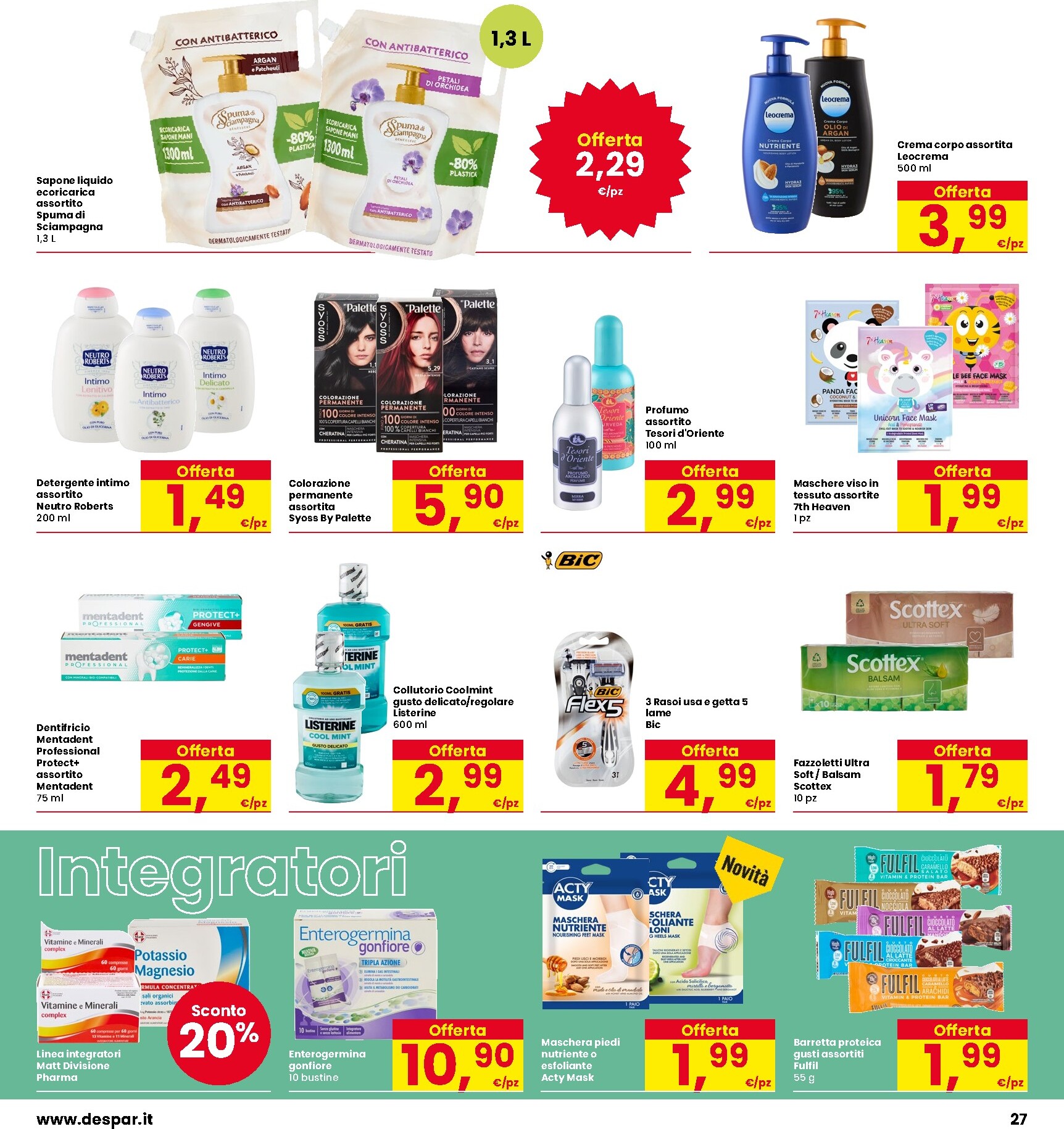 interspar - Volantino attuale di INTERSPAR valido dal venerdì 24/04/2026 al domenica 03/05/2026 - page: 27