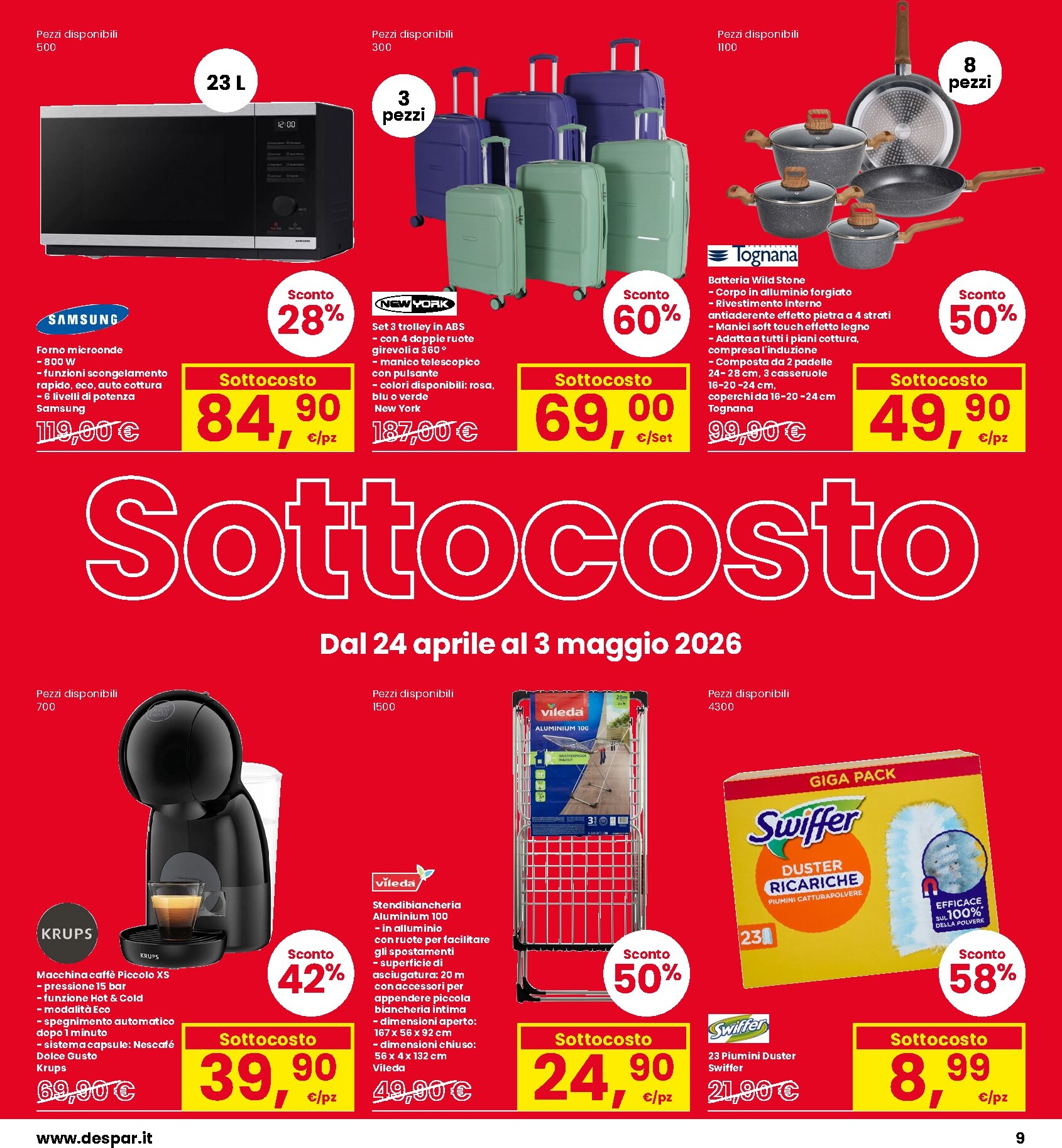 interspar - Volantino attuale di INTERSPAR valido dal venerdì 24/04/2026 al domenica 03/05/2026 - page: 9