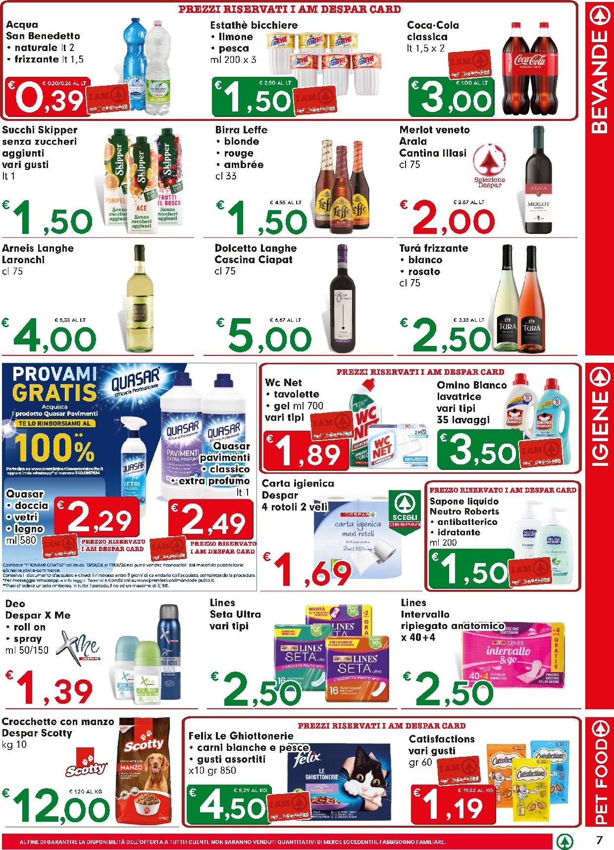 eurospar - Volantino futuro Eurospar valido dal giovedì 04/06/2026 al mercoledì 17/06/2026 - page: 7