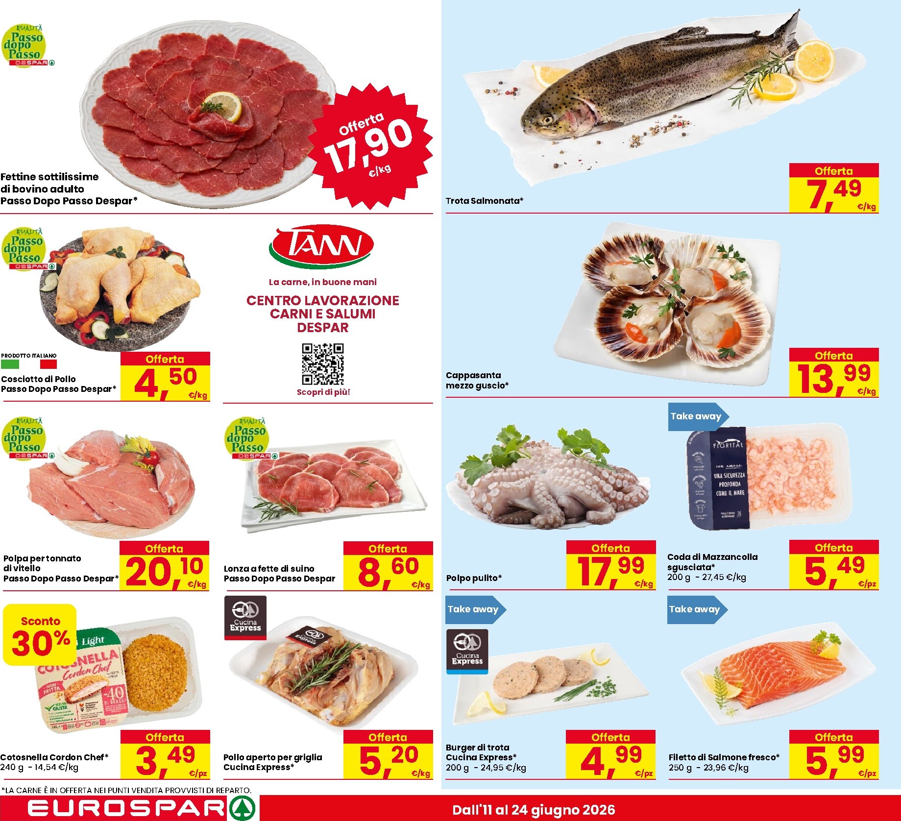 eurospar - Volantino attuale di Eurospar valido dal giovedì 11/06/2026 al mercoledì 24/06/2026 - page: 4