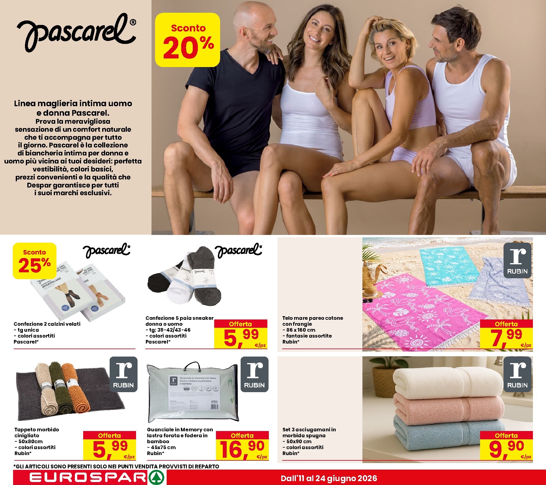 eurospar - Volantino attuale di Eurospar valido dal giovedì 11/06/2026 al mercoledì 24/06/2026 - page: 18