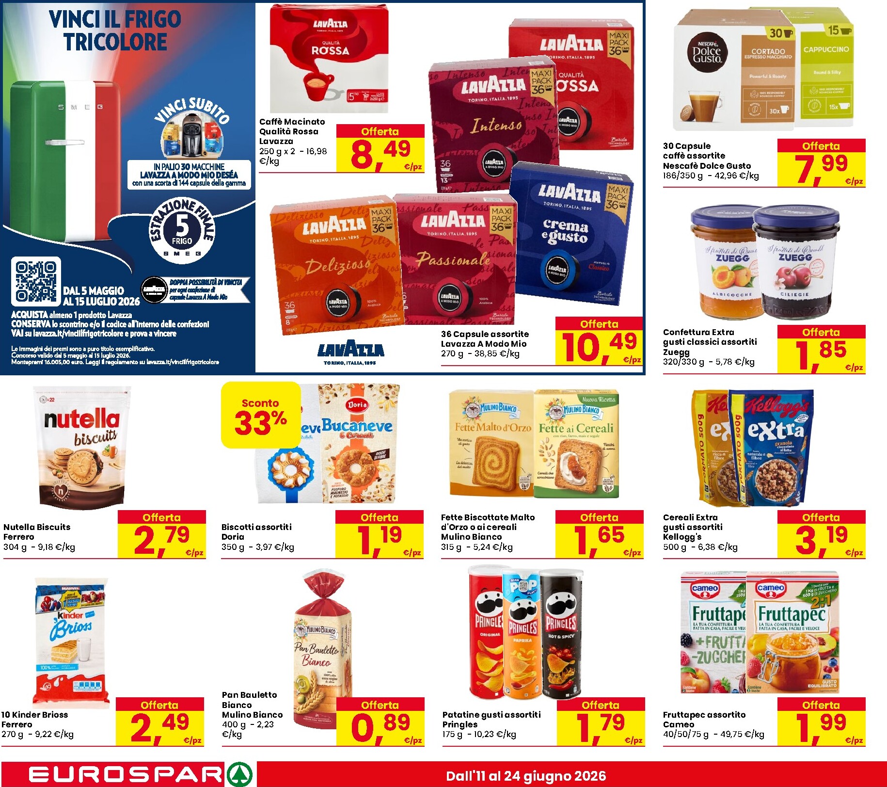 eurospar - Volantino attuale di Eurospar valido dal giovedì 11/06/2026 al mercoledì 24/06/2026 - page: 14
