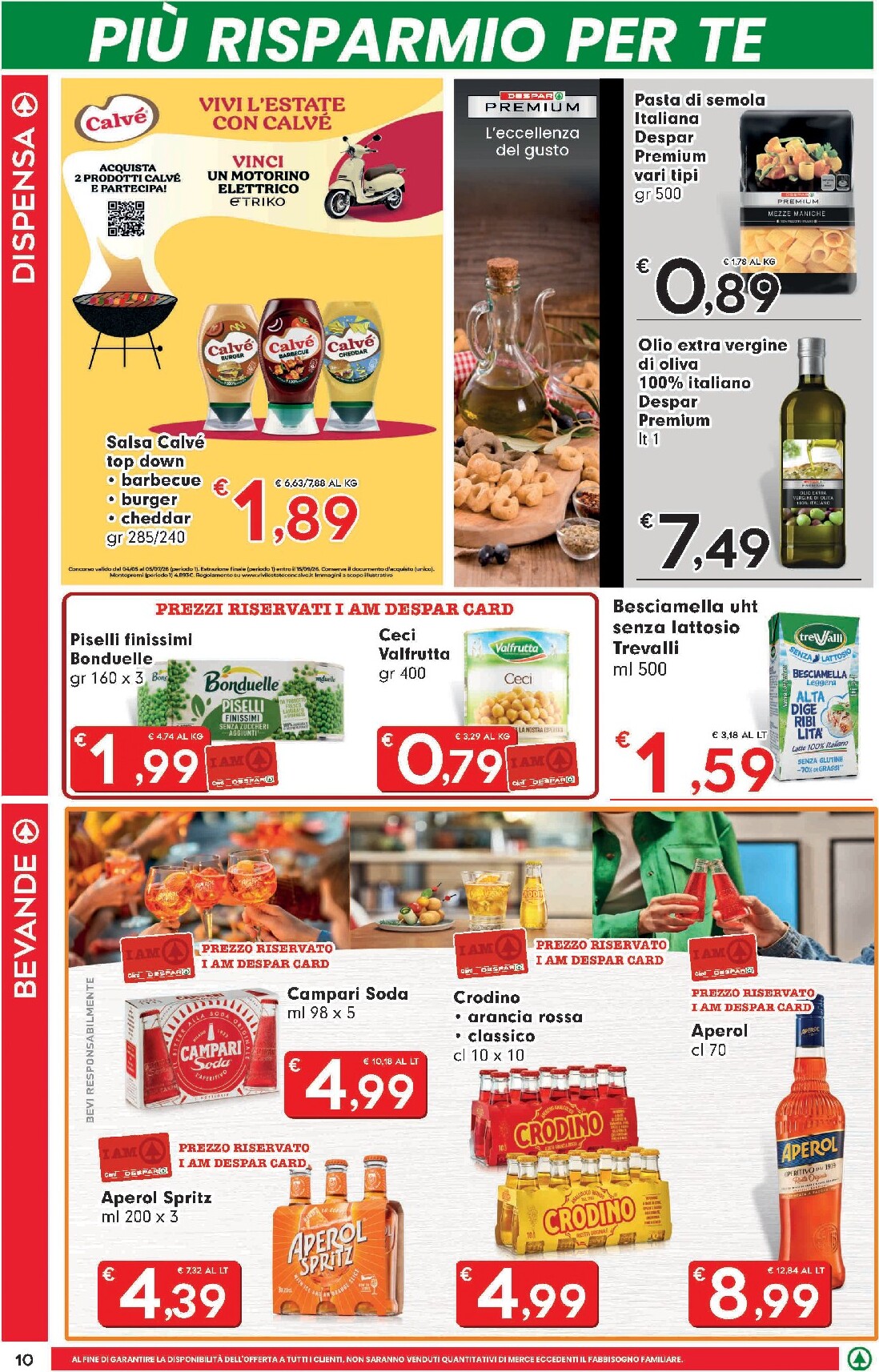 eurospar - Volantino futuro Eurospar valido dal giovedì 18/06/2026 al mercoledì 01/07/2026 - page: 10