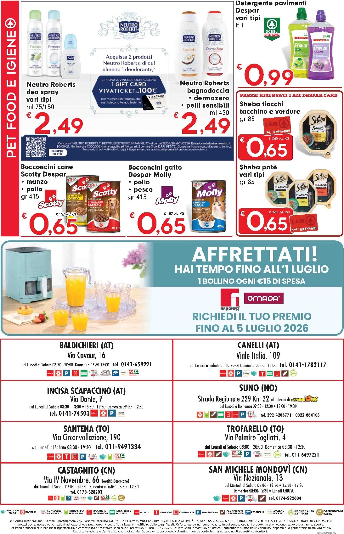 eurospar - Volantino futuro Eurospar valido dal giovedì 18/06/2026 al mercoledì 01/07/2026 - page: 12