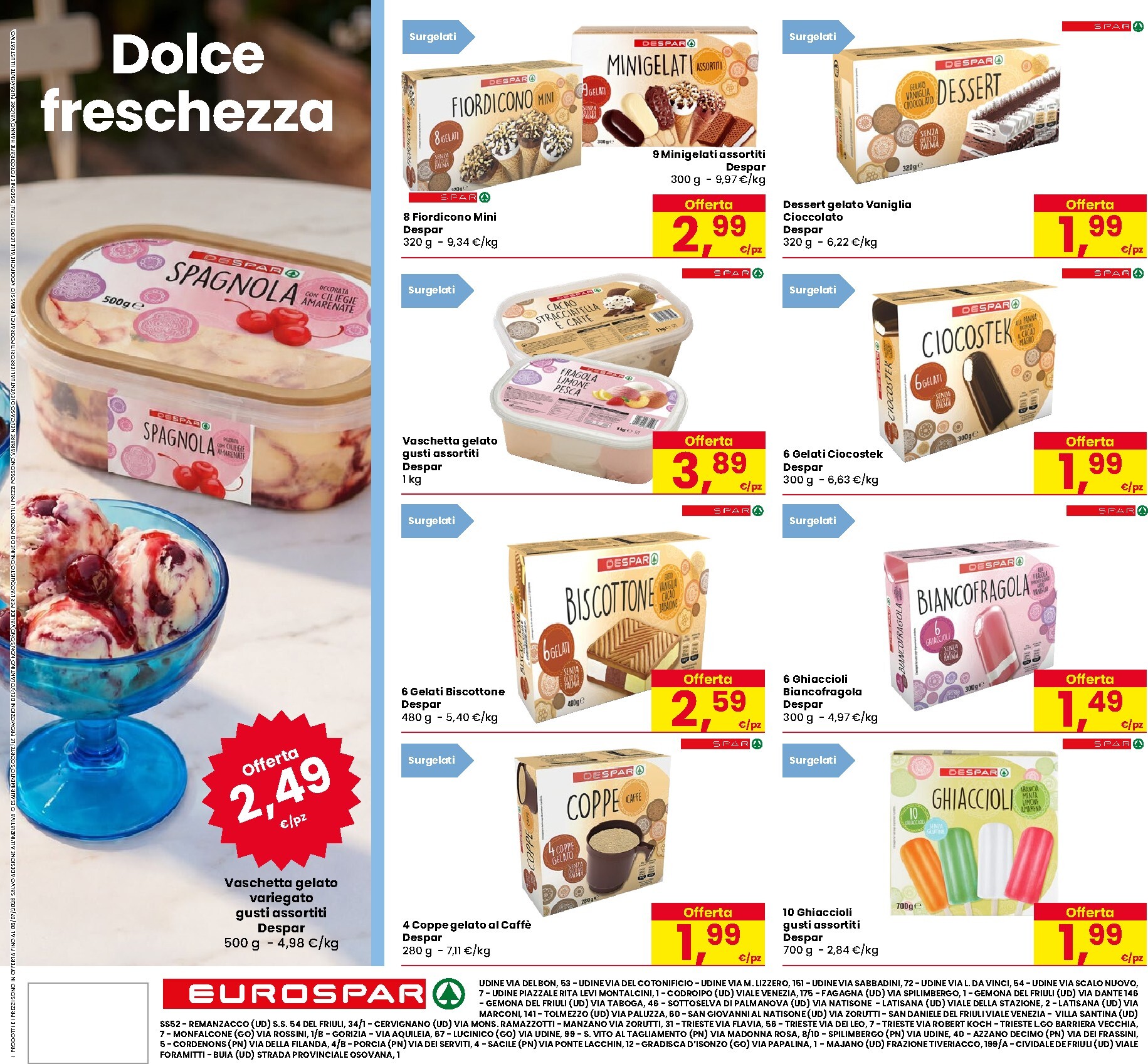 eurospar - Volantino attuale di Eurospar valido dal giovedì 25/06/2026 al mercoledì 08/07/2026 - page: 20