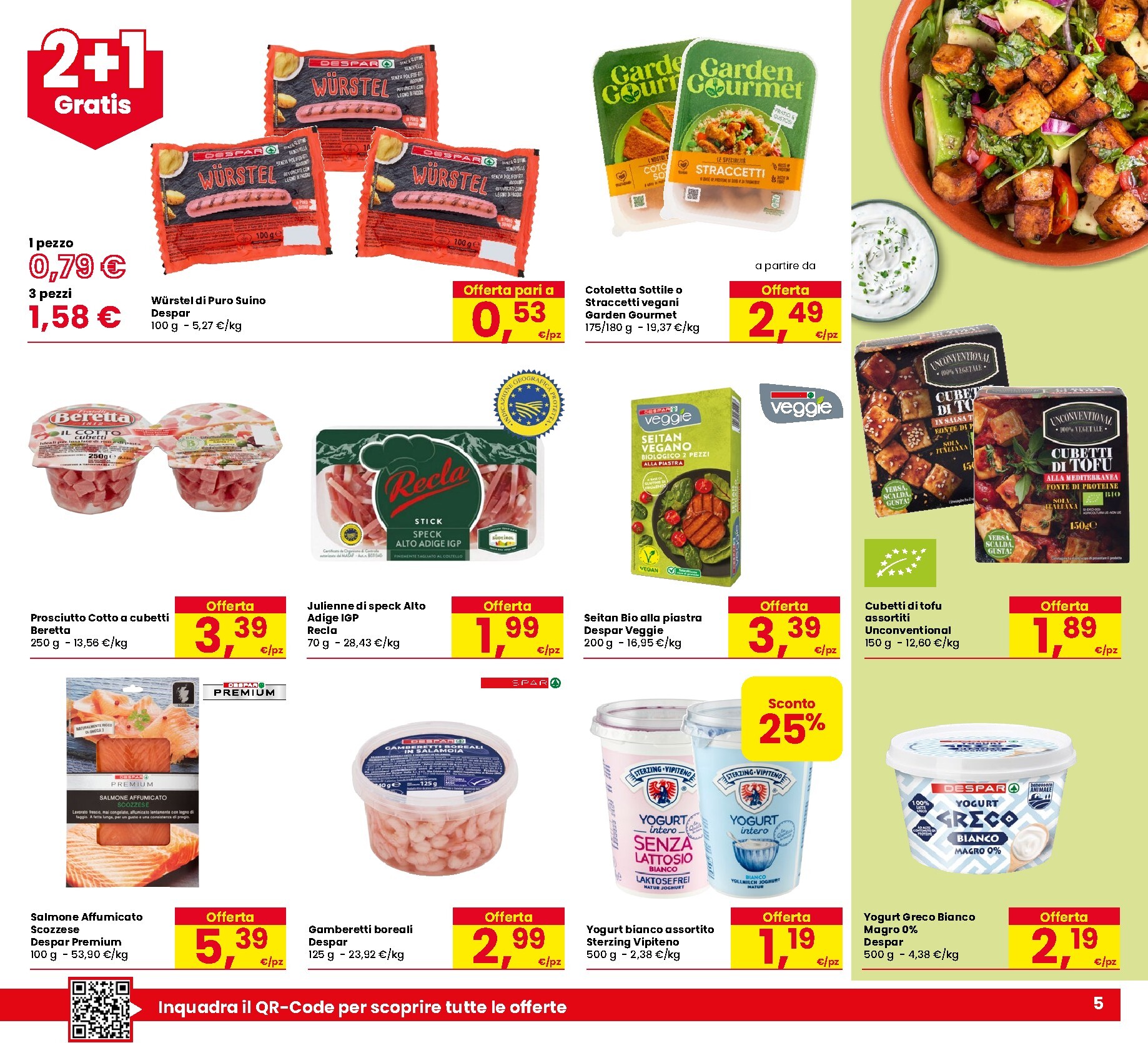 eurospar - Volantino attuale di Eurospar valido dal giovedì 25/06/2026 al mercoledì 08/07/2026 - page: 5