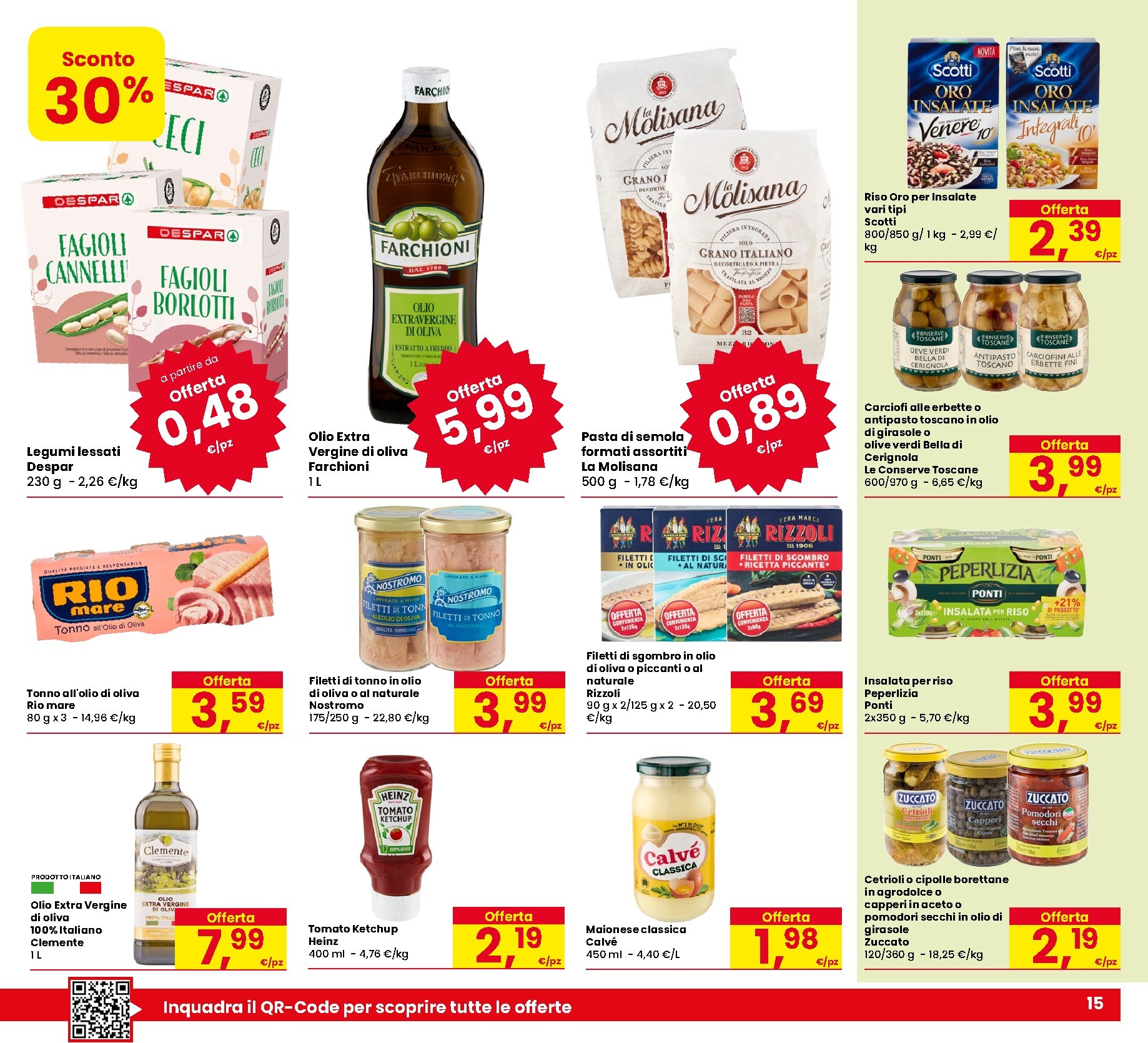 eurospar - Volantino attuale di Eurospar valido dal giovedì 23/07/2026 al mercoledì 05/08/2026 - page: 15