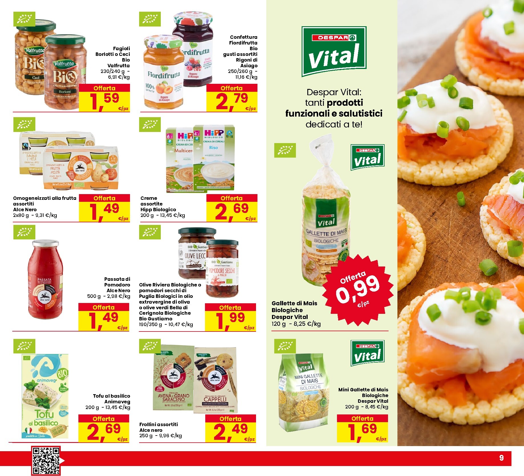 eurospar - Volantino attuale di Eurospar valido dal giovedì 23/07/2026 al mercoledì 05/08/2026 - page: 9