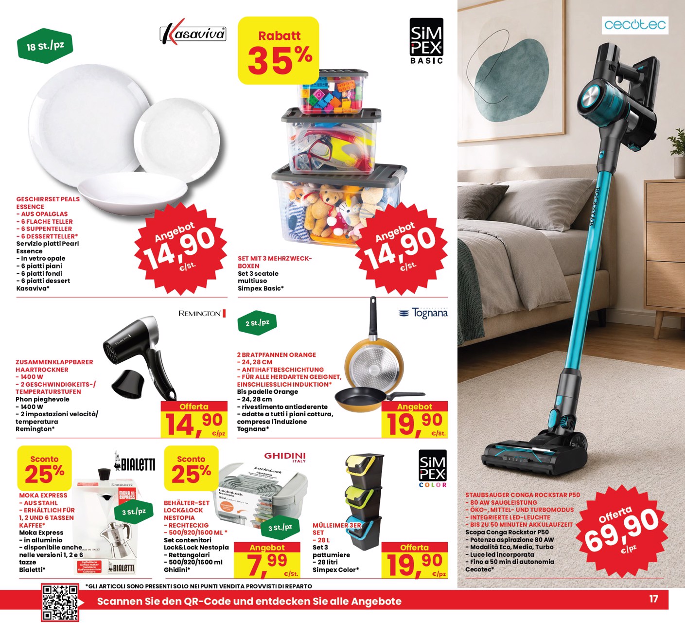 eurospar - Volantino attuale di Eurospar - Tutto Nuovo multilingue valido dal giovedì 06/08/2026 al mercoledì 19/08/2026 - page: 17