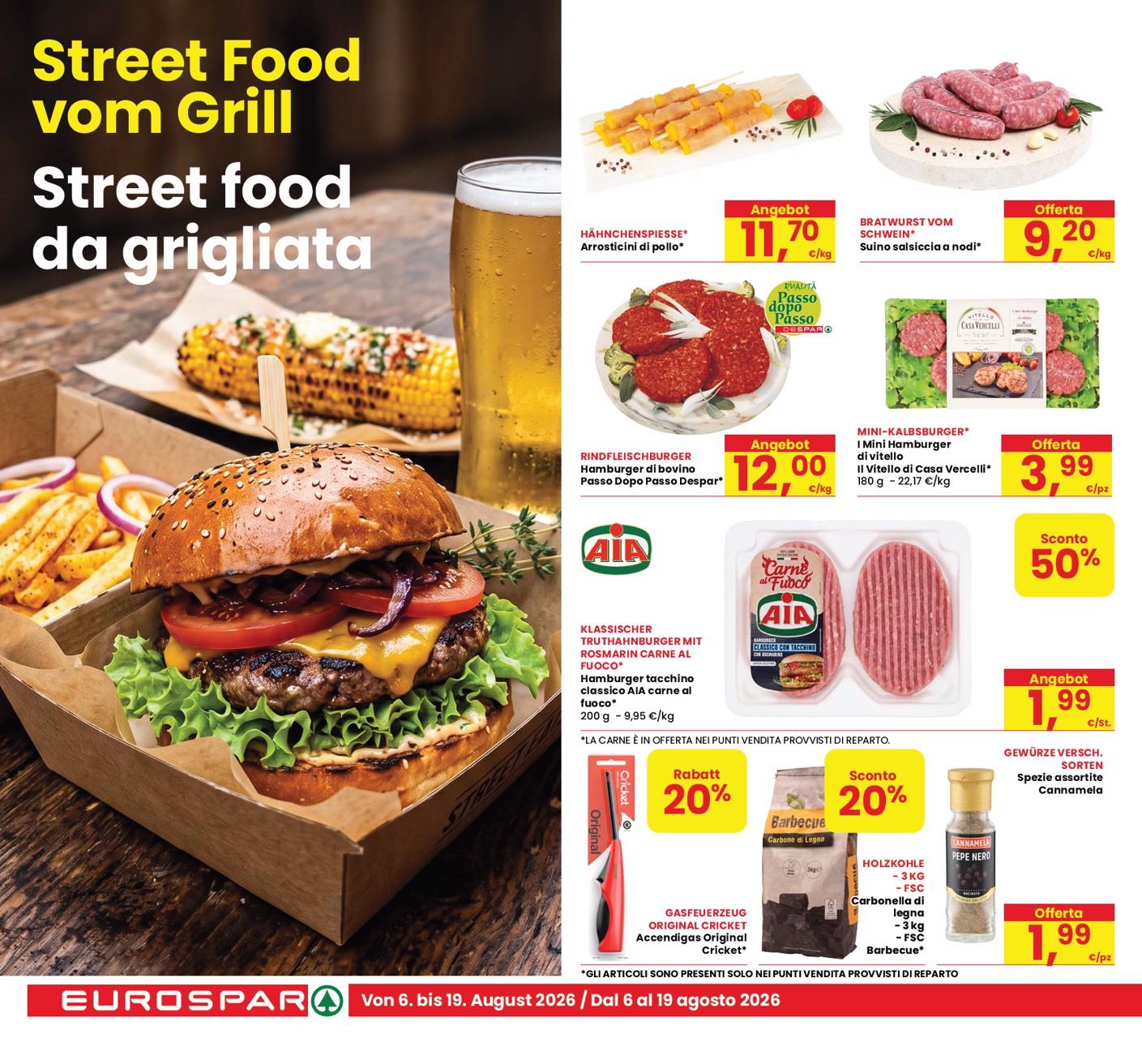 eurospar - Volantino attuale di Eurospar - Tutto Nuovo multilingue valido dal giovedì 06/08/2026 al mercoledì 19/08/2026 - page: 4