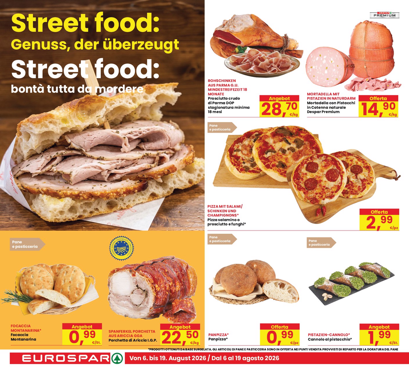 eurospar - Volantino attuale di Eurospar - Tutto Nuovo multilingue valido dal giovedì 06/08/2026 al mercoledì 19/08/2026 - page: 6