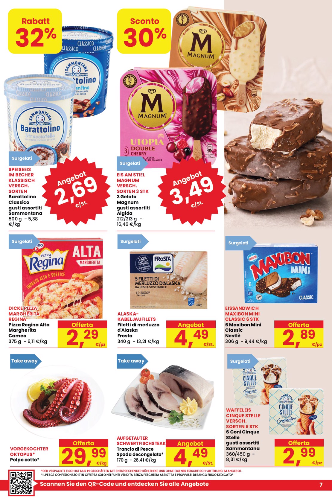 eurospar - Volantino attuale di Eurospar & Despar - Offerte a tutto gusto multilingue valido dal giovedì 06/08/2026 al mercoledì 19/08/2026 - page: 7
