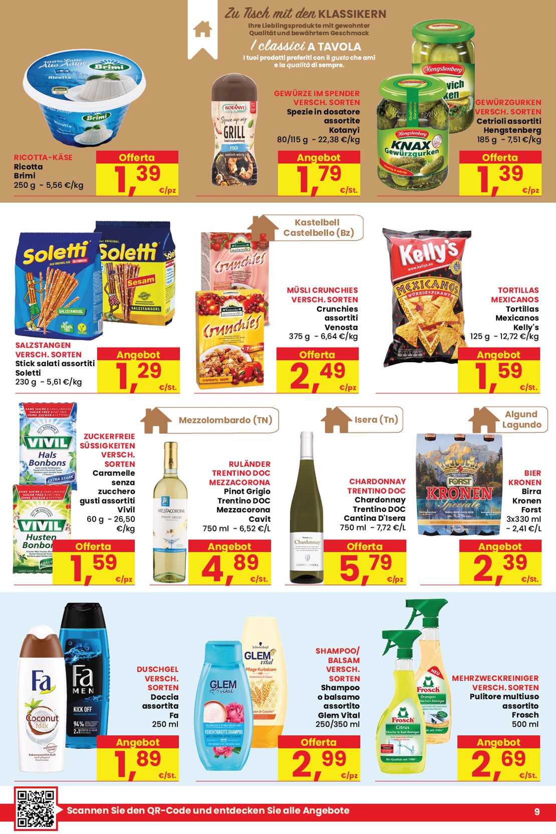 eurospar - Volantino attuale di Eurospar & Despar valido dal giovedì 20/08/2026 al mercoledì 02/09/2026 - page: 9