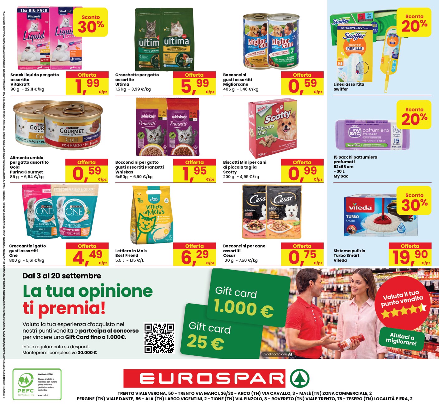 eurospar - Volantino attuale di Eurospar - Sconti di Qualità valido dal giovedì 03/09/2026 al mercoledì 16/09/2026 - page: 20