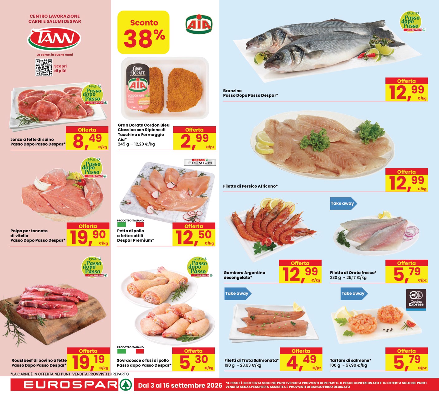 eurospar - Volantino attuale di Eurospar - Sconti di Qualità valido dal giovedì 03/09/2026 al mercoledì 16/09/2026 - page: 4