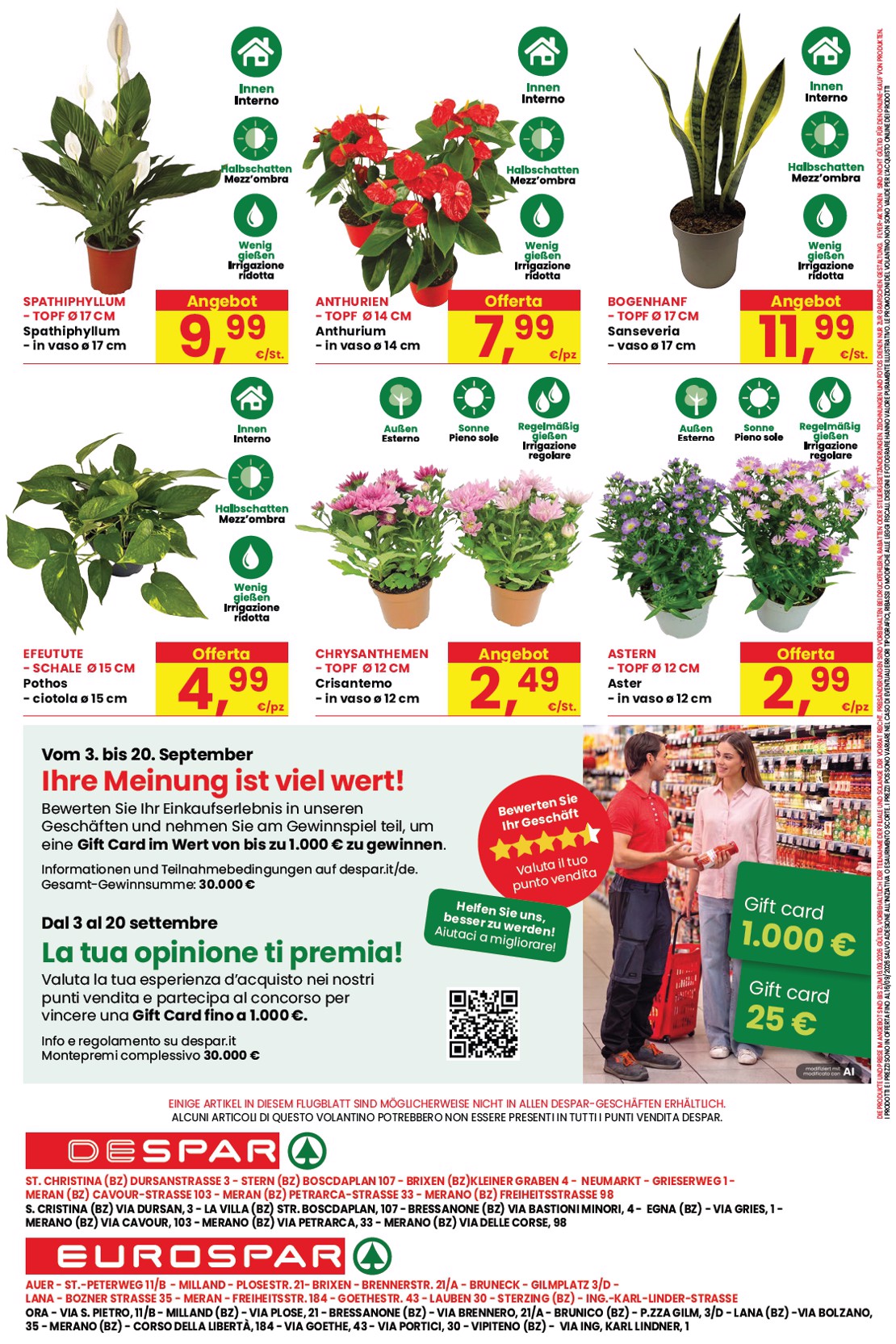 eurospar - Volantino attuale di Eurospar & Despar valido dal giovedì 03/09/2026 al mercoledì 16/09/2026 - page: 16