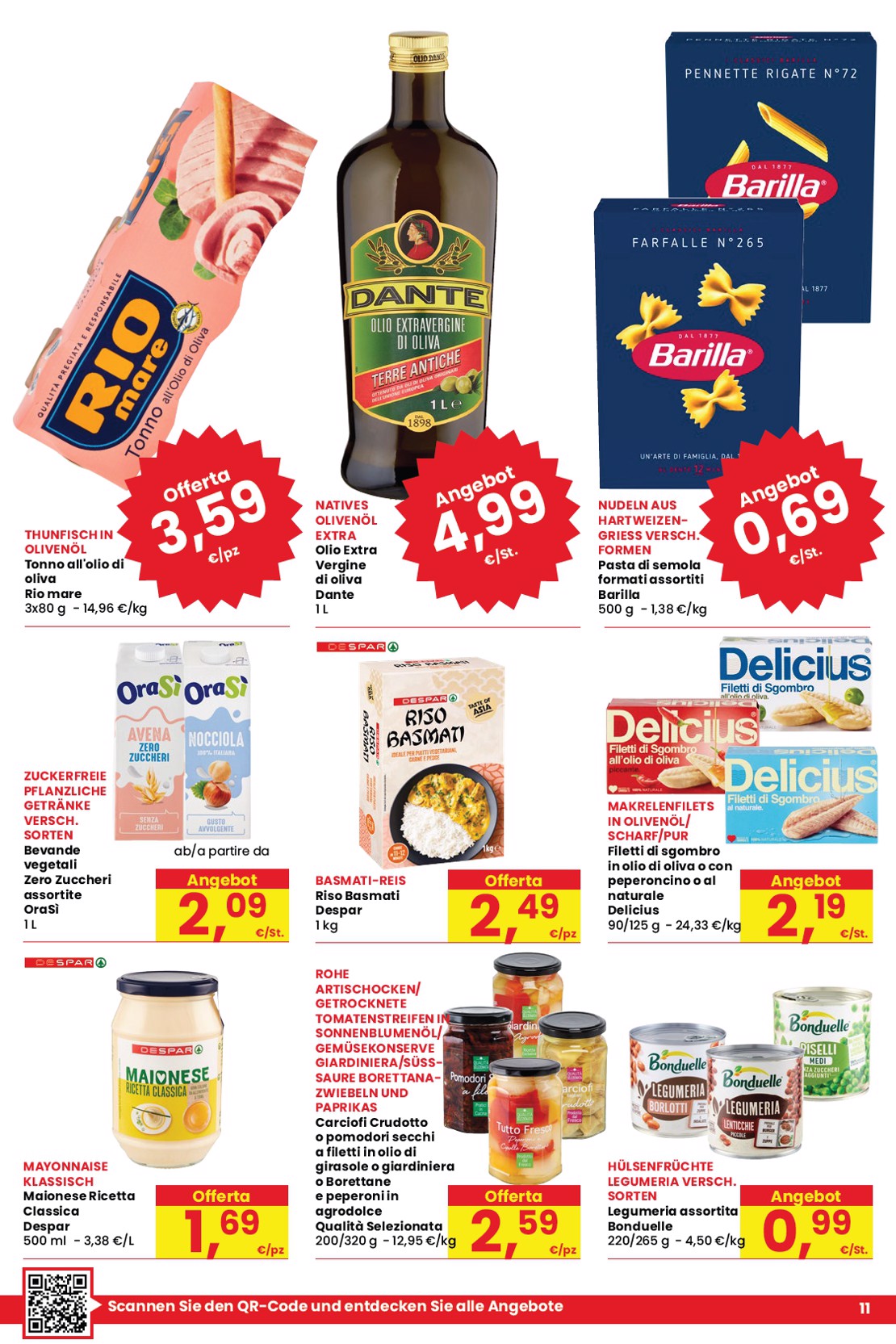eurospar - Volantino attuale di Eurospar & Despar valido dal giovedì 03/09/2026 al mercoledì 16/09/2026 - page: 11