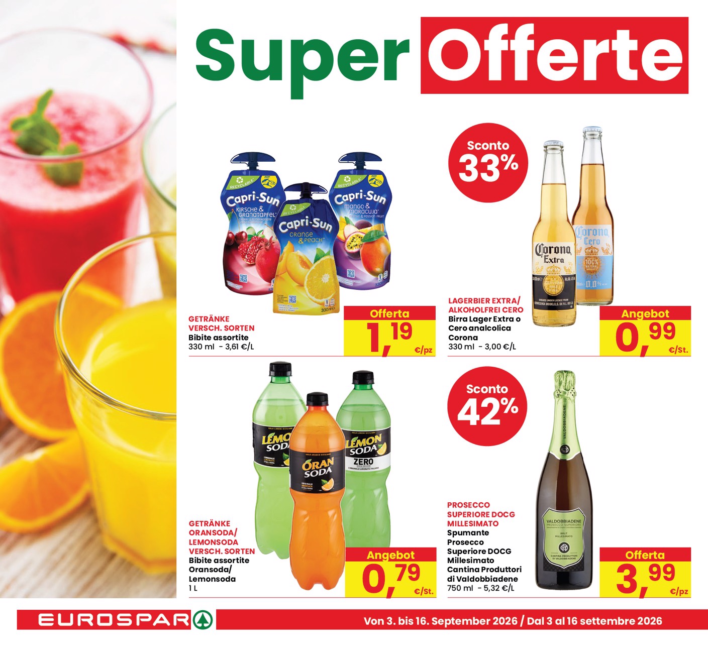eurospar - Volantino attuale di Eurospar - Bozen, Bolzano valido dal giovedì 03/09/2026 al mercoledì 16/09/2026 - page: 8