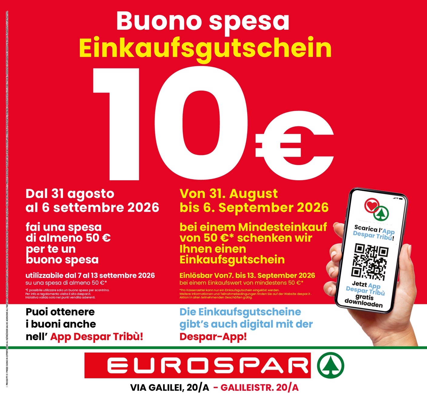 eurospar - Volantino attuale di Eurospar - Bozen, Bolzano valido dal giovedì 03/09/2026 al mercoledì 16/09/2026 - page: 12