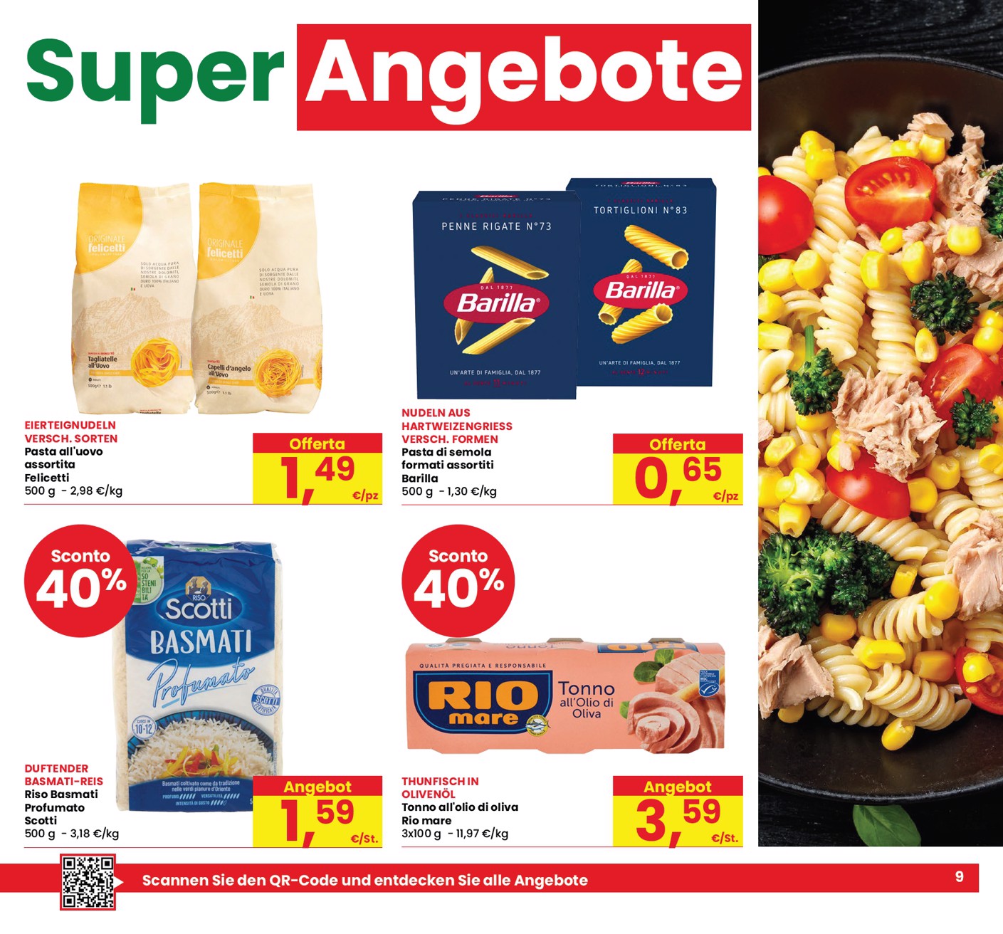 eurospar - Volantino attuale di Eurospar - Bozen, Bolzano valido dal giovedì 03/09/2026 al mercoledì 16/09/2026 - page: 9