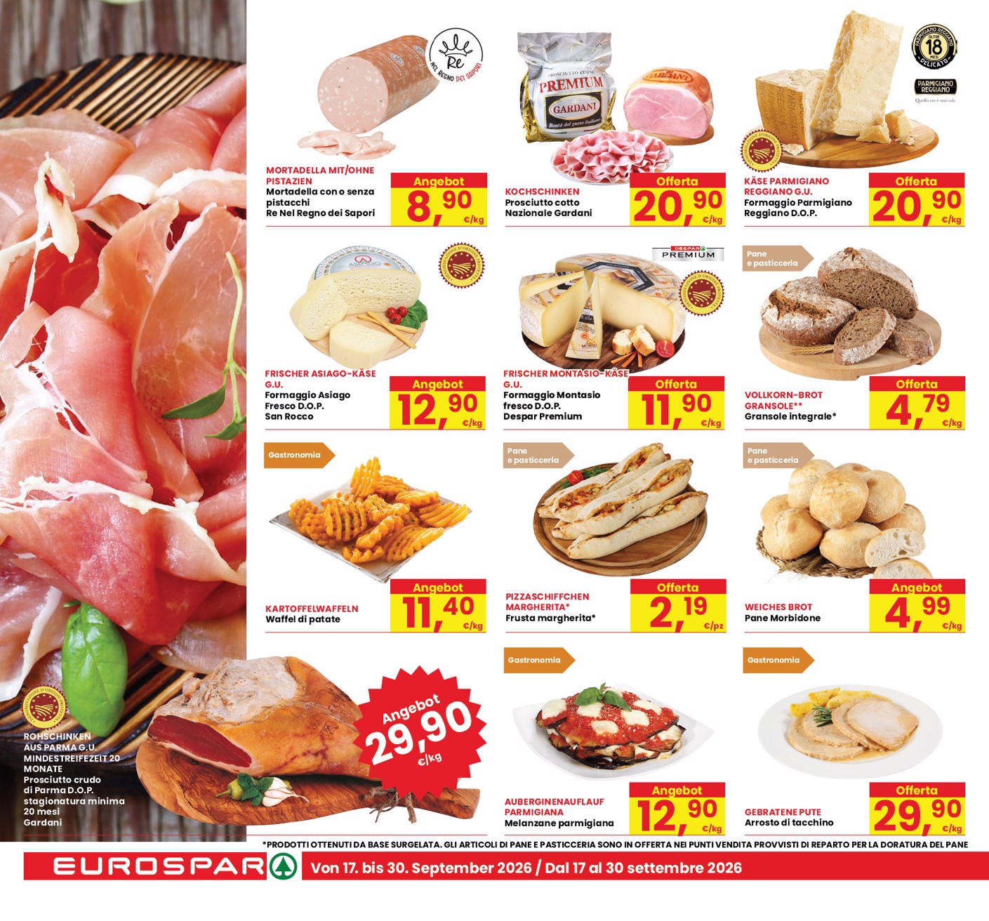 eurospar - Volantino attuale di Eurospar valido dal giovedì 17/09/2026 al mercoledì 30/09/2026 - page: 8