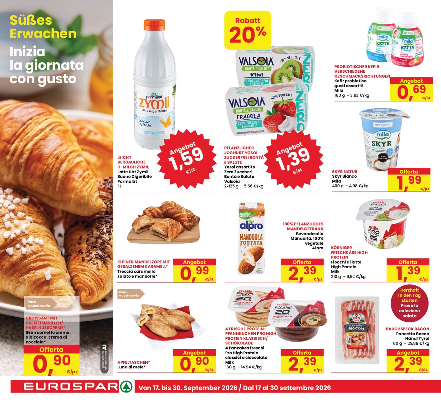 eurospar - Volantino attuale di Eurospar valido dal giovedì 17/09/2026 al mercoledì 30/09/2026 - page: 16