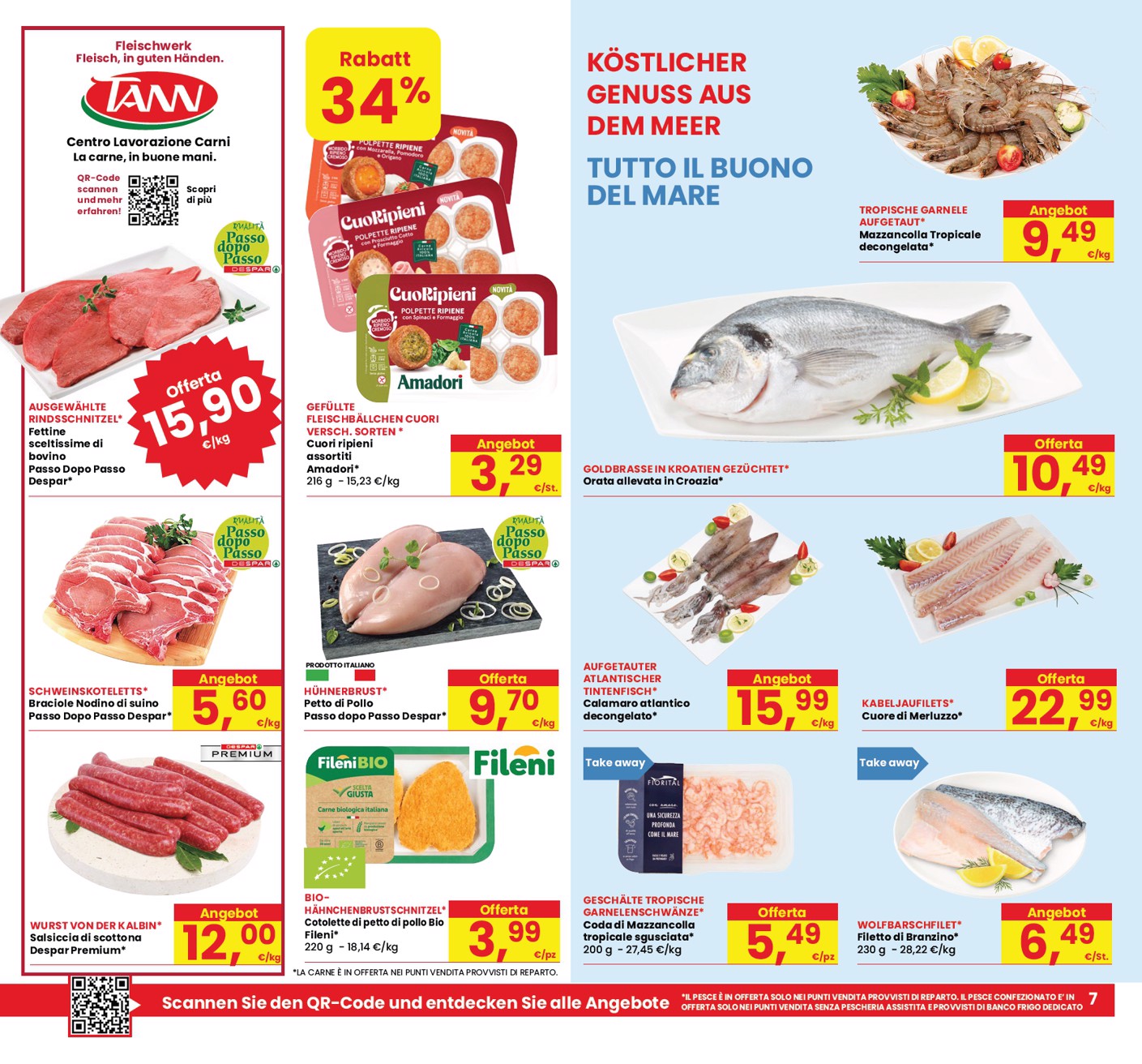eurospar - Volantino attuale di Eurospar valido dal giovedì 17/09/2026 al mercoledì 30/09/2026 - page: 7