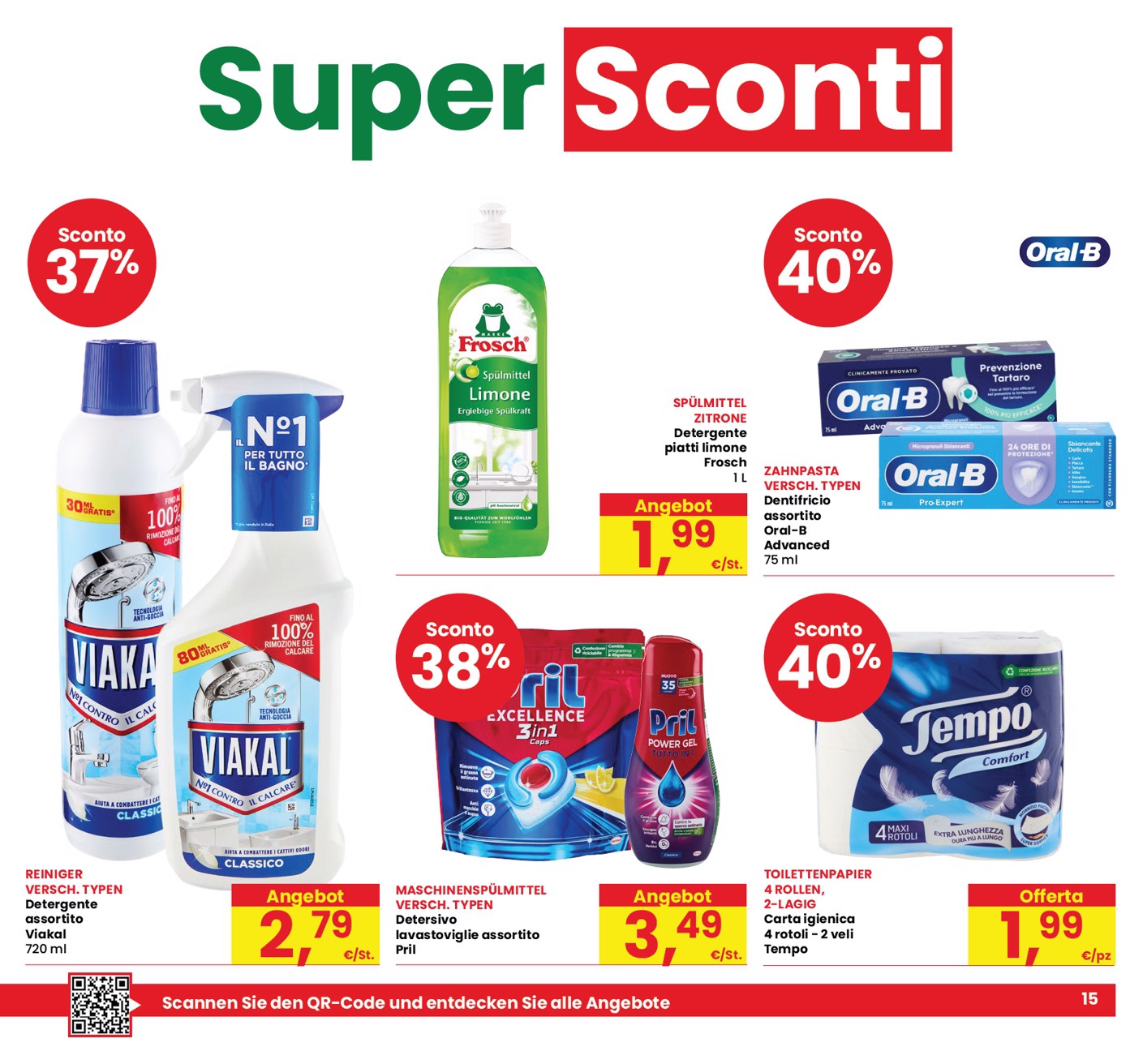 eurospar - Volantino attuale di Eurospar - Bozen, Bolzano valido dal giovedì 17/09/2026 al mercoledì 30/09/2026 - page: 15